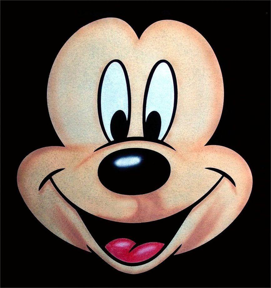 mickey mouse face wallpaper