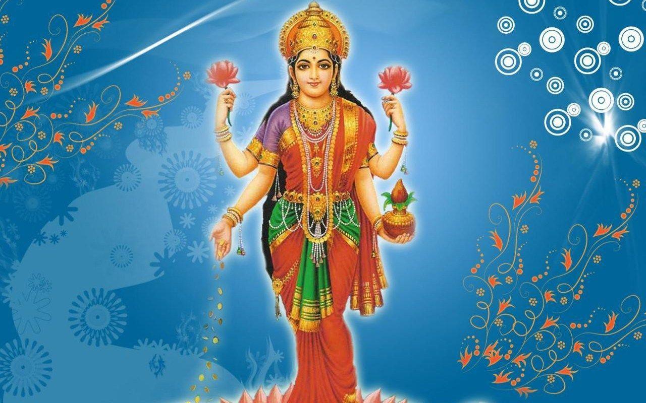 1280x800 Lakshmi Mata Wallpaper
