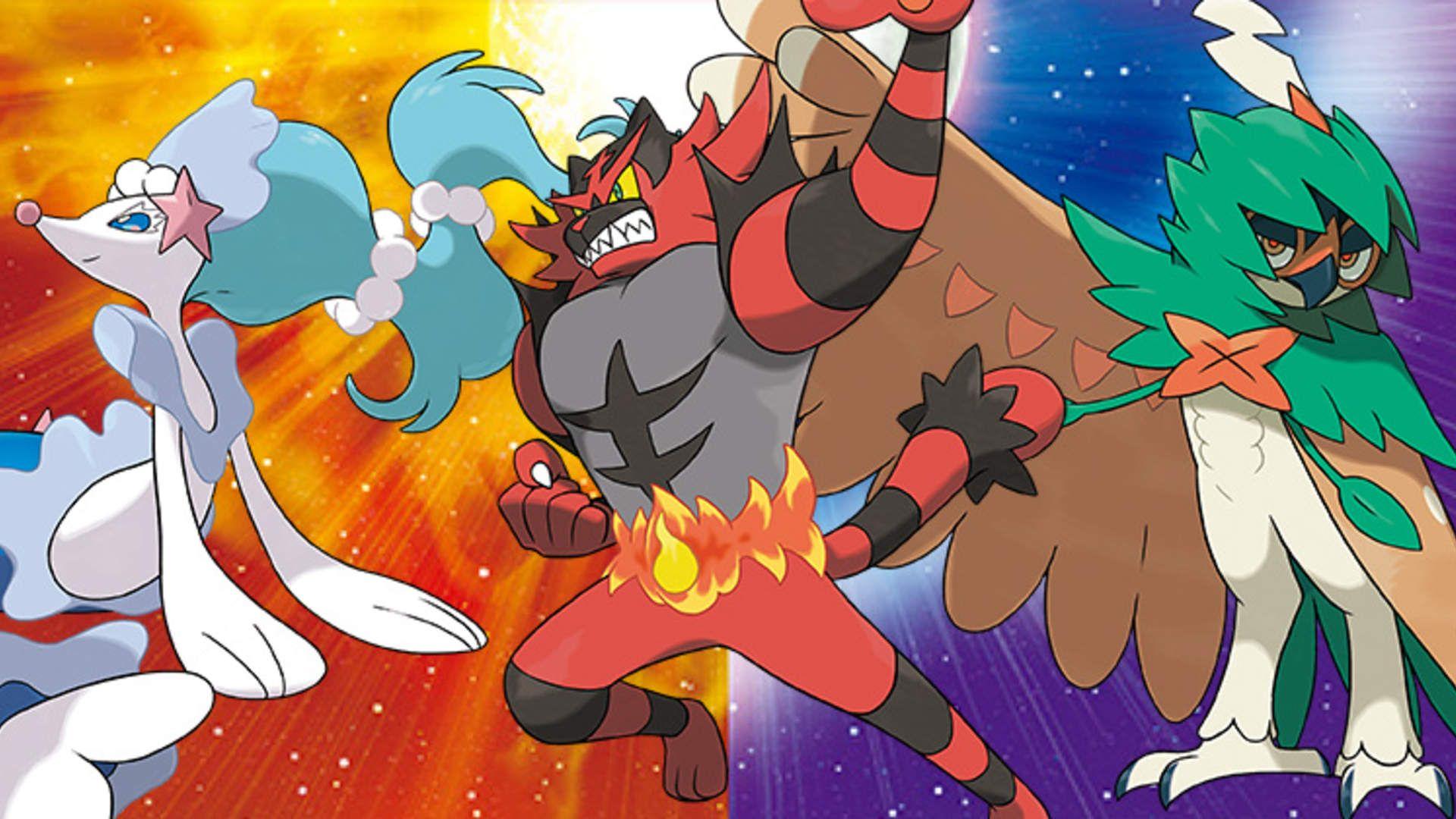 1920x1080 Pokemon Sun and Moon's Final Starter Evolutions Revealed, Red