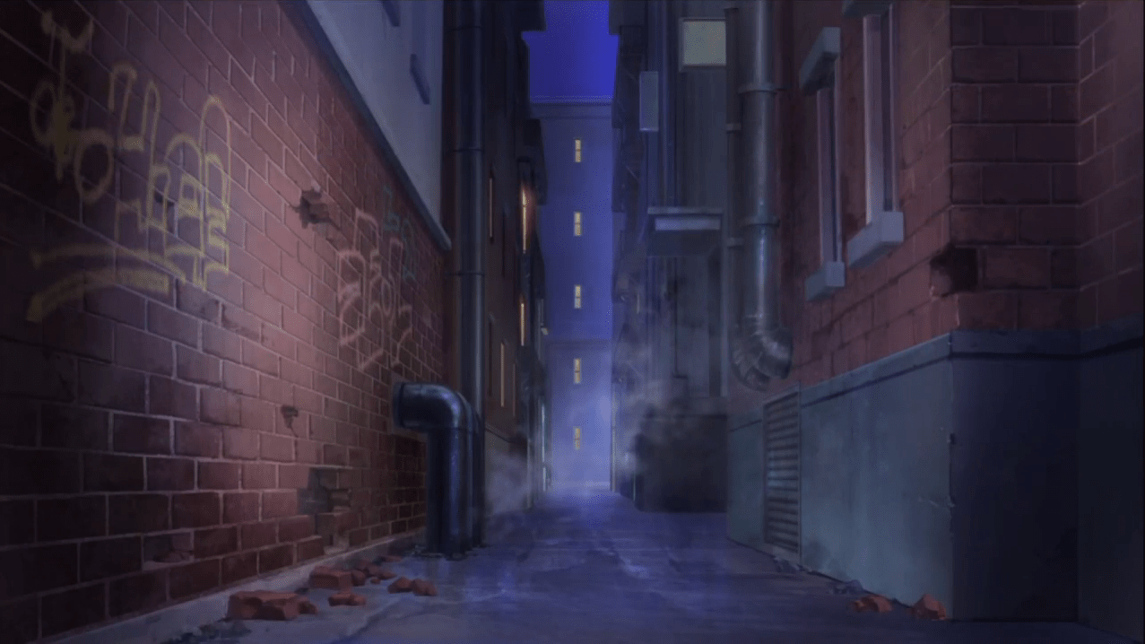 Night Alley Anime Background Wallpapers  Night Anime Wallpaper