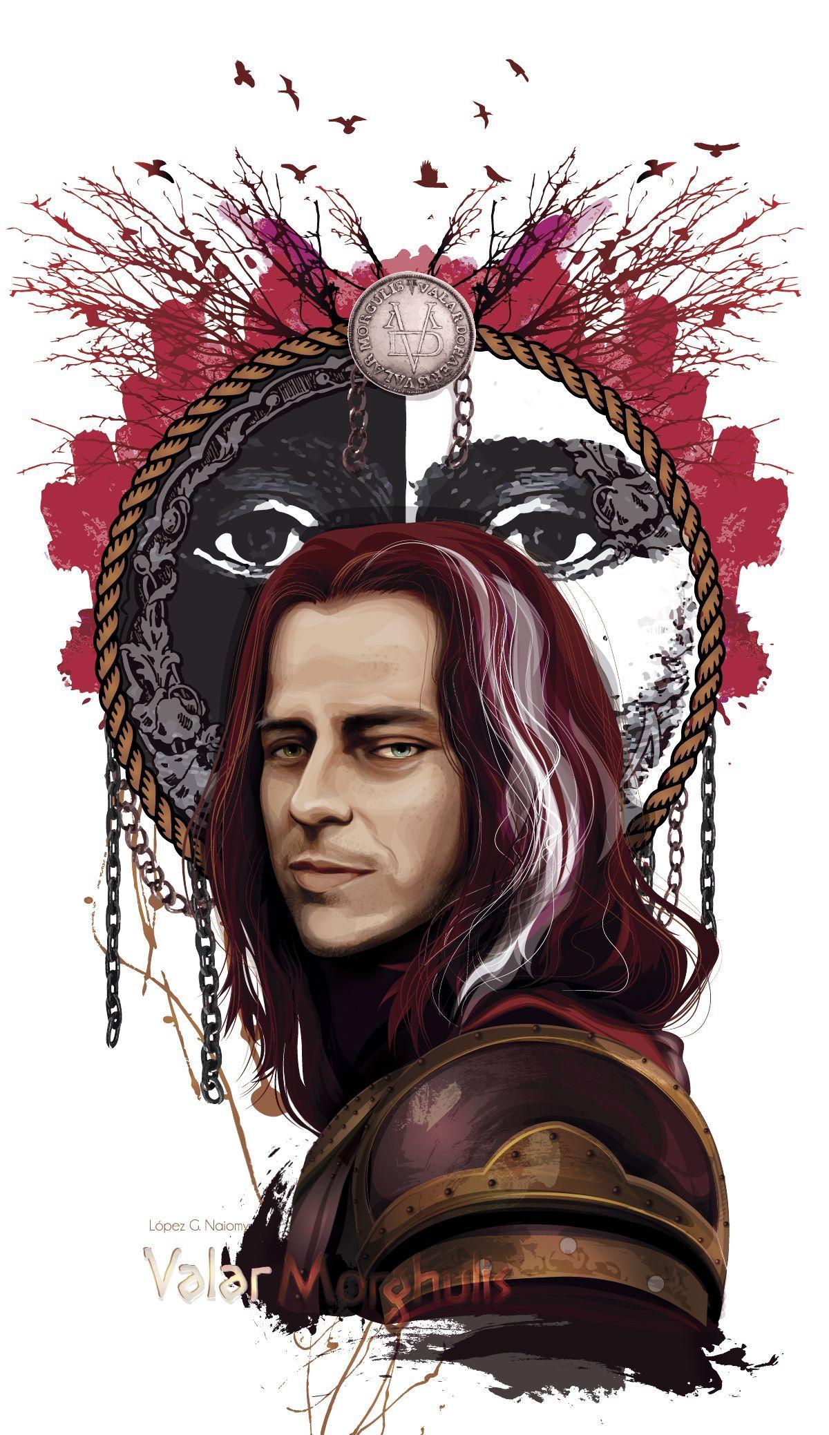 1200x2077 ADOBE ILLUSTRATOR CC Character: Jaqen H'ghar Serie: game of Thrones Digital art. Imprimibles juego de