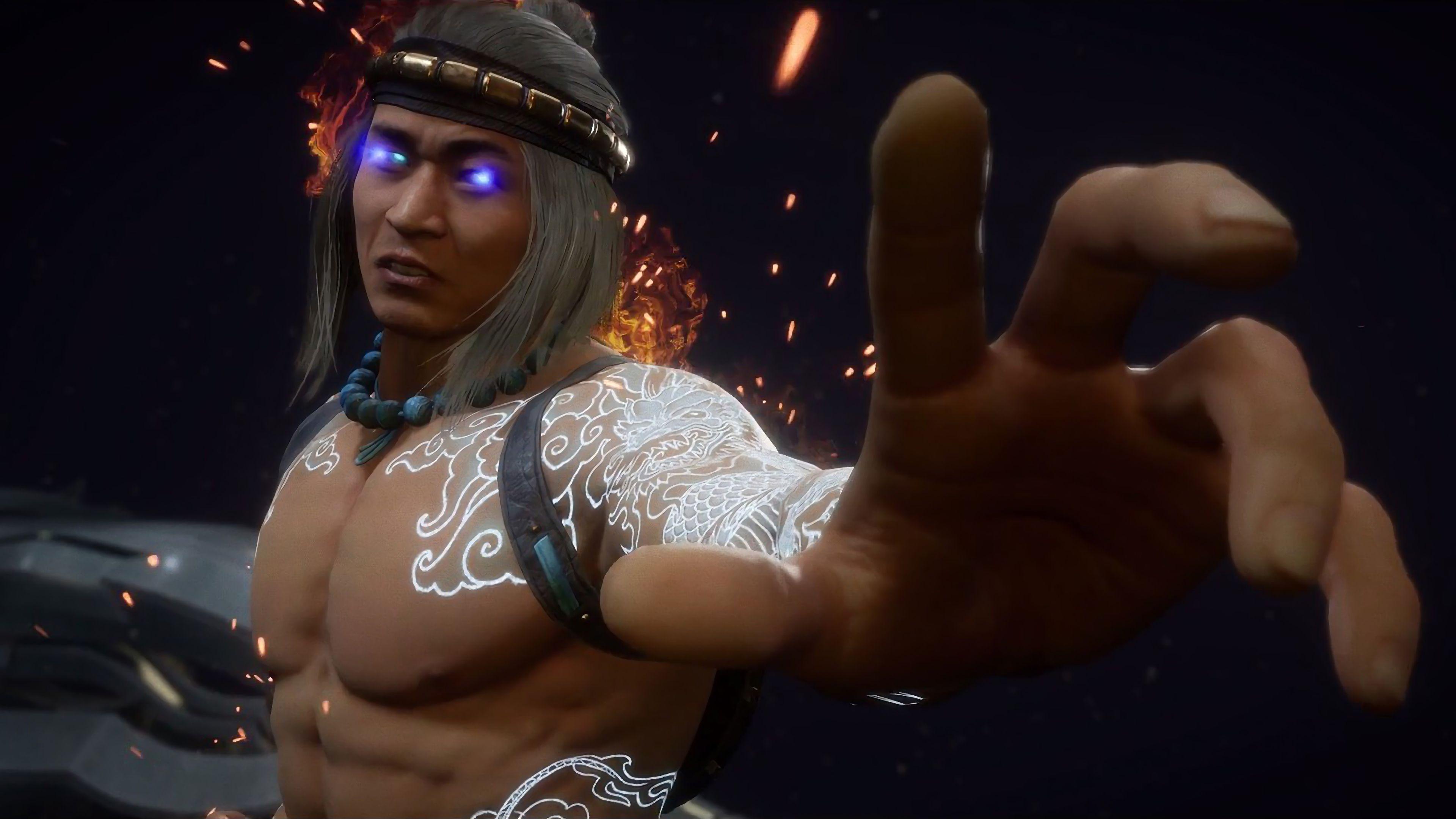 FIRE GOD LIU KANG Just noticed now how BIG his eyes look Ive been  too tired lately  rMortalKombat