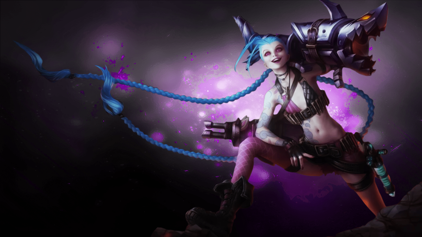 LoL Wild Rift Jinx HD 4K Wallpaper #5.2838