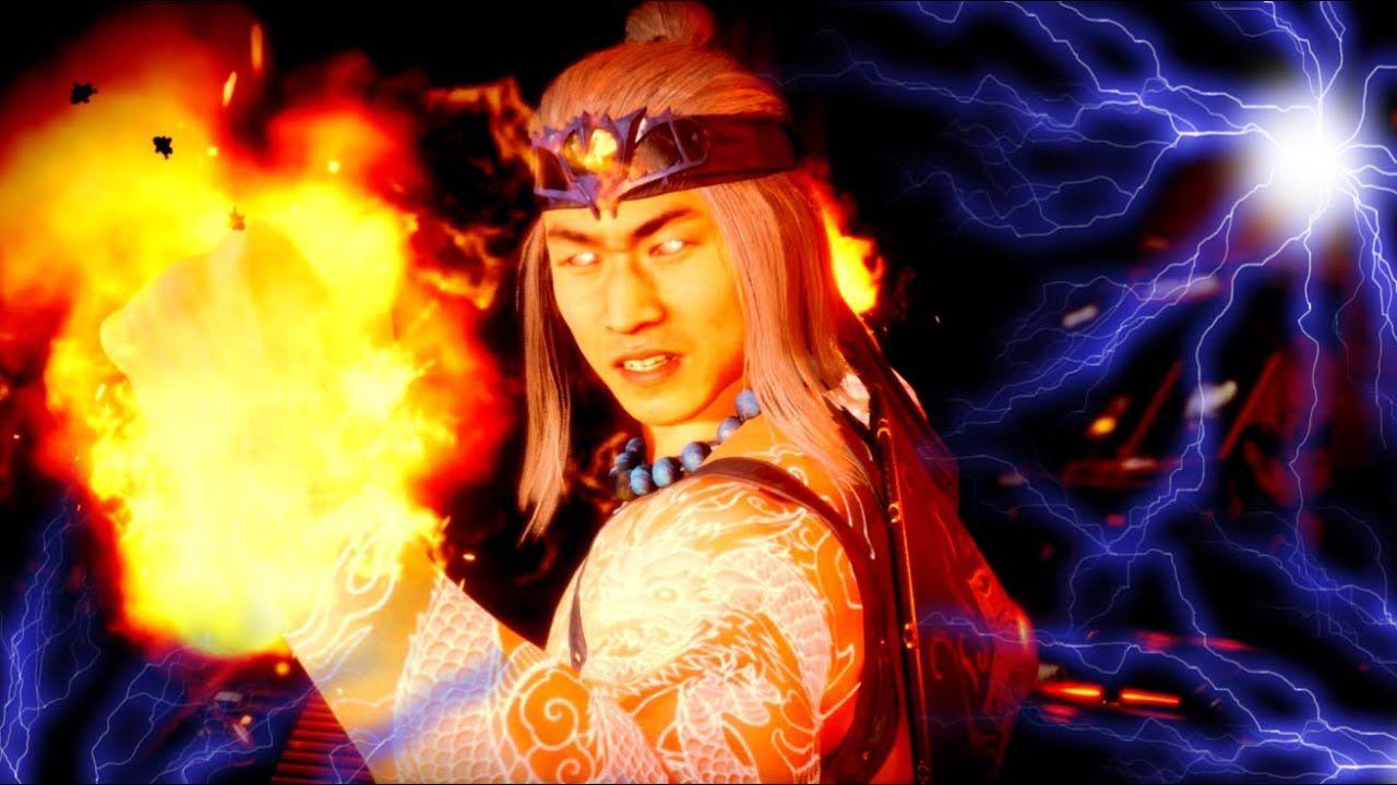 Mortal Kombat 1 Fire God Liu Kang Fatality 4K Wallpaper iPhone HD Phone  #6601k