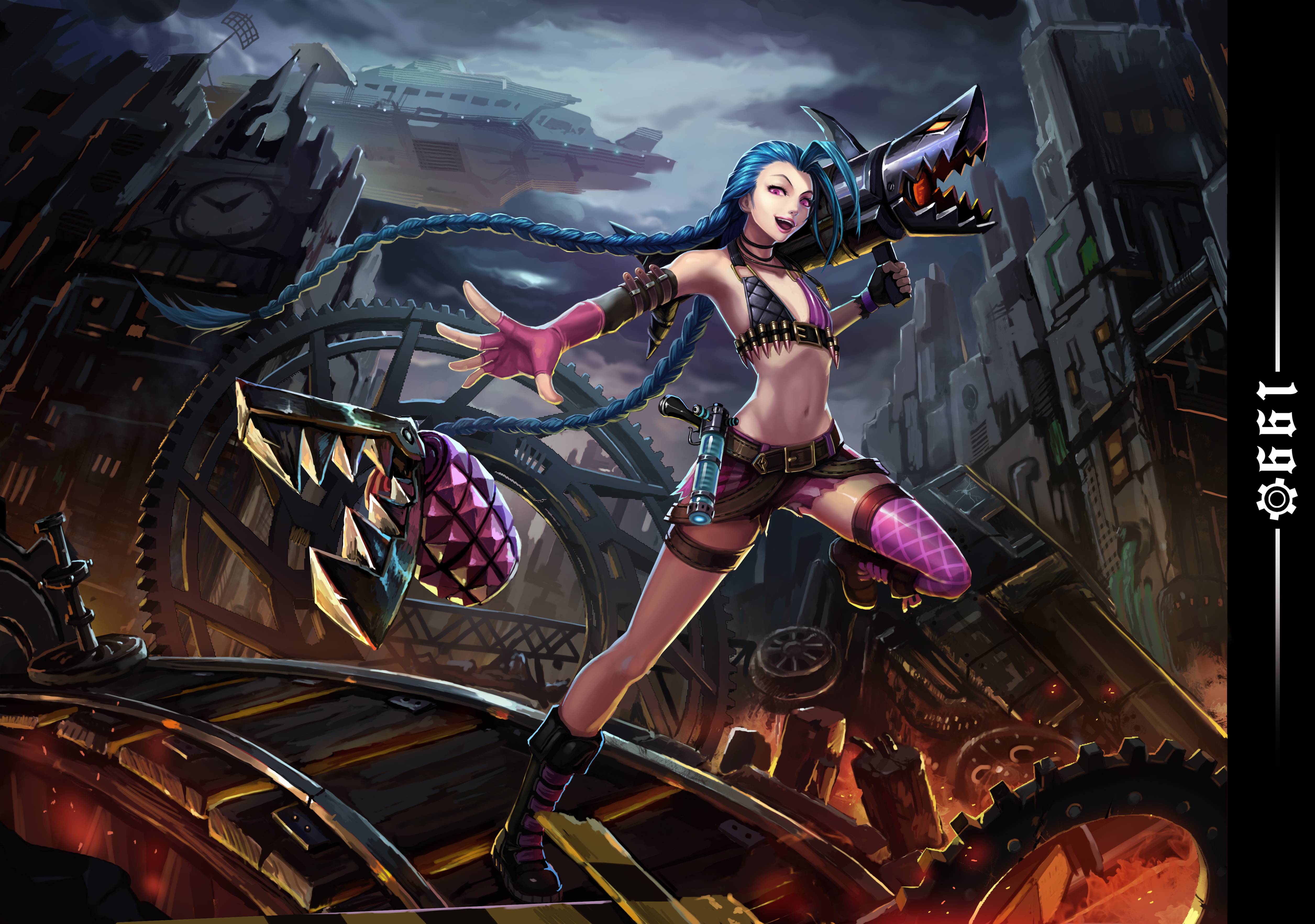 5022x3530 Jinx Lol Wallpaper HD