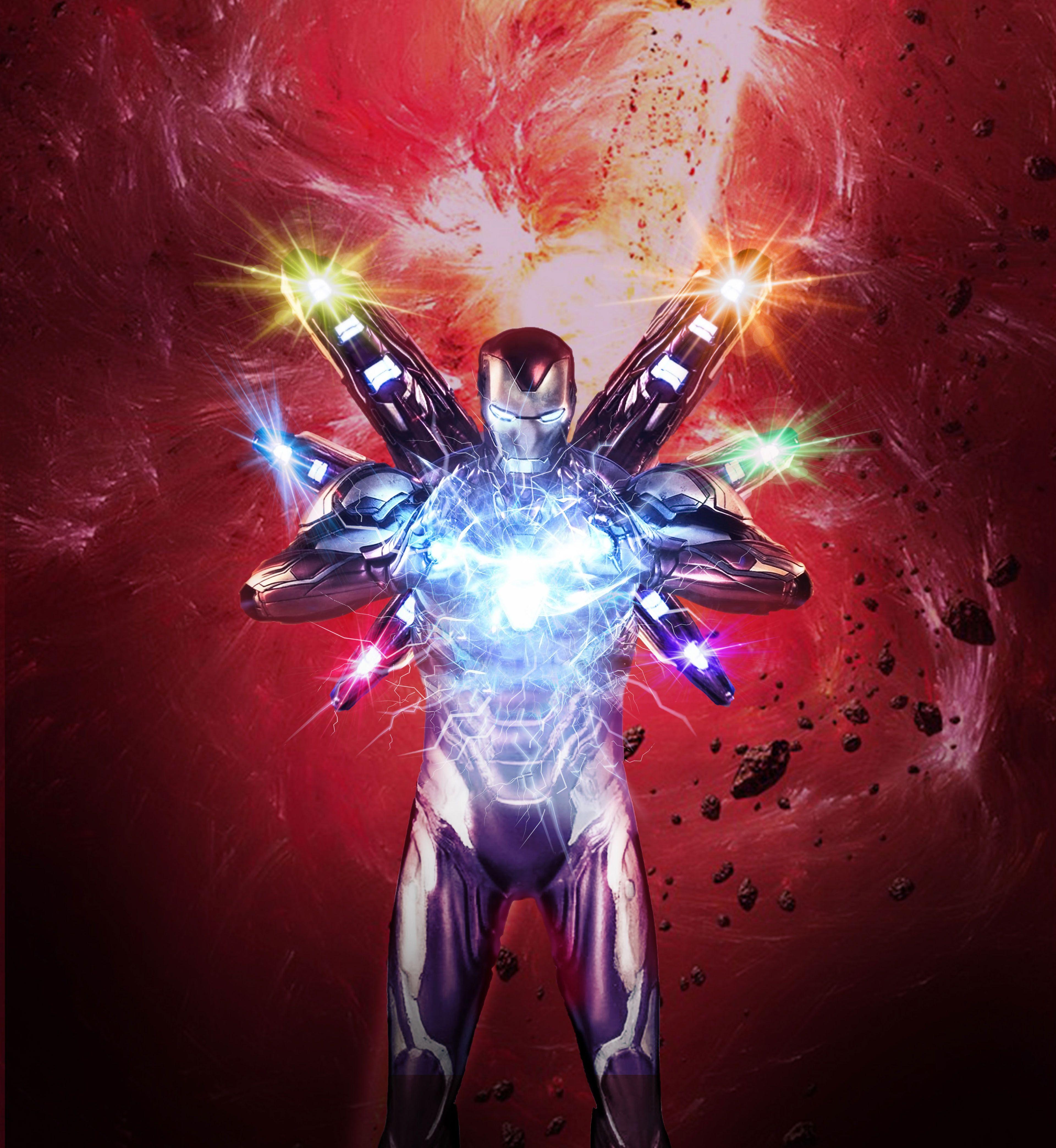 3840x4174 Iron Man 4K Wallpaper, Avengers: Infinity War, Marvel Comics
