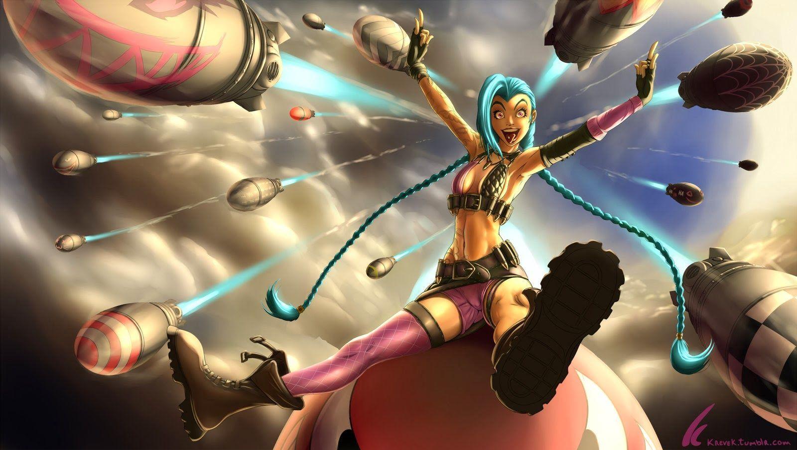 1600x905 Jinx League of Legends Wallpaper, Jinx Desktop Wallpaper. Jinx