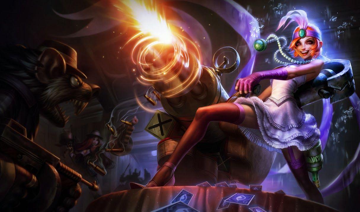 1215x717 Mafia Jinx Skin of Legends Wallpaper