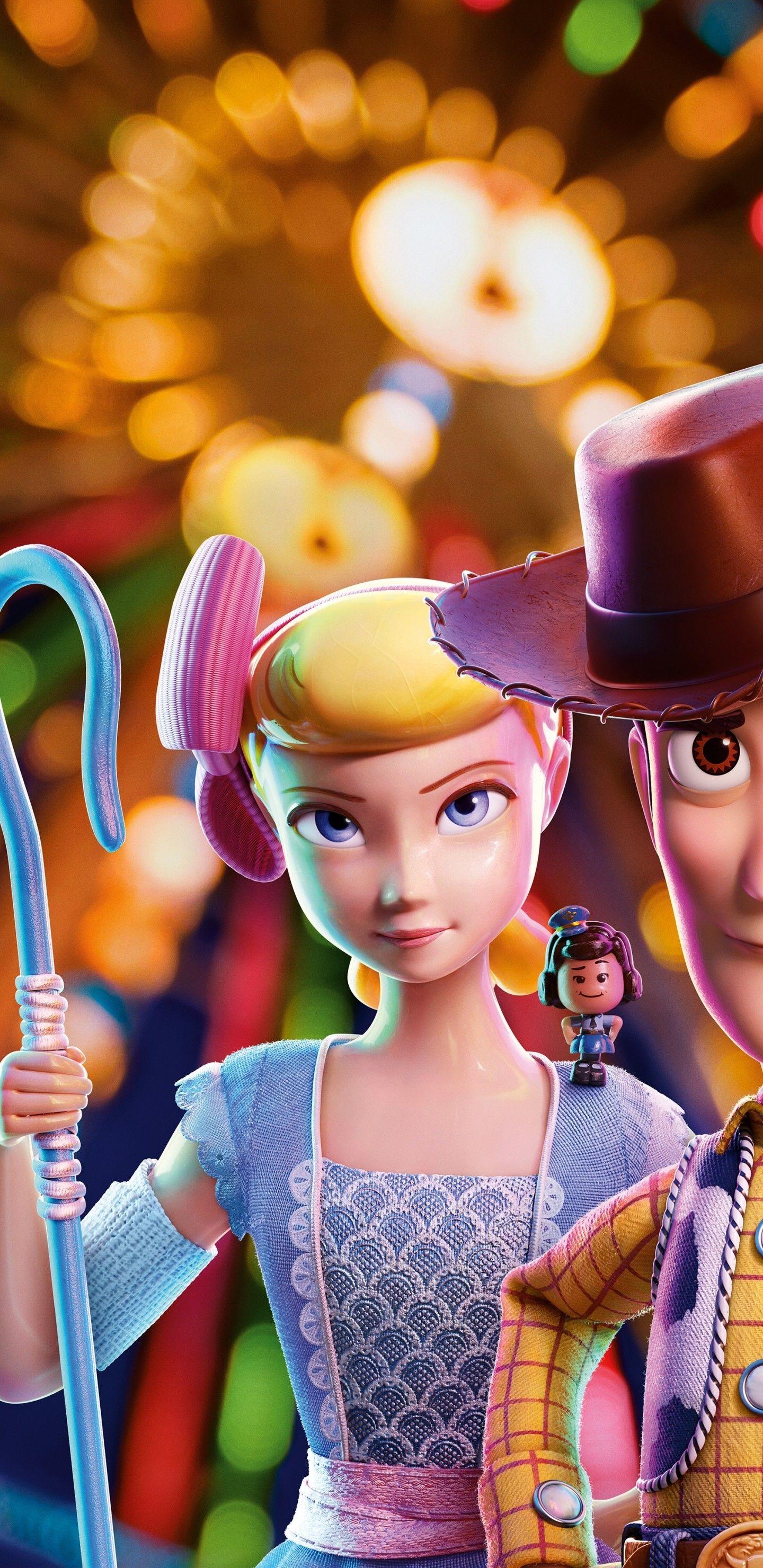 1440x2960 Download 1440x2960 Buzz Lightyear, Bo Peep, Sheriff Woody, Toy