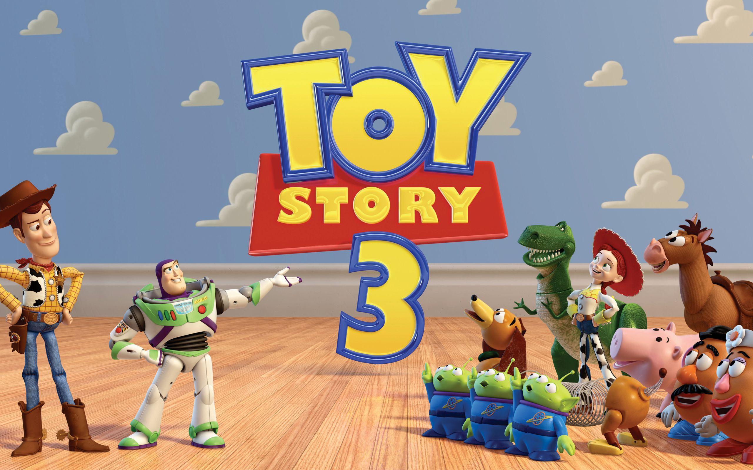 2560x1600 Toy Story Cloud Wallpaper