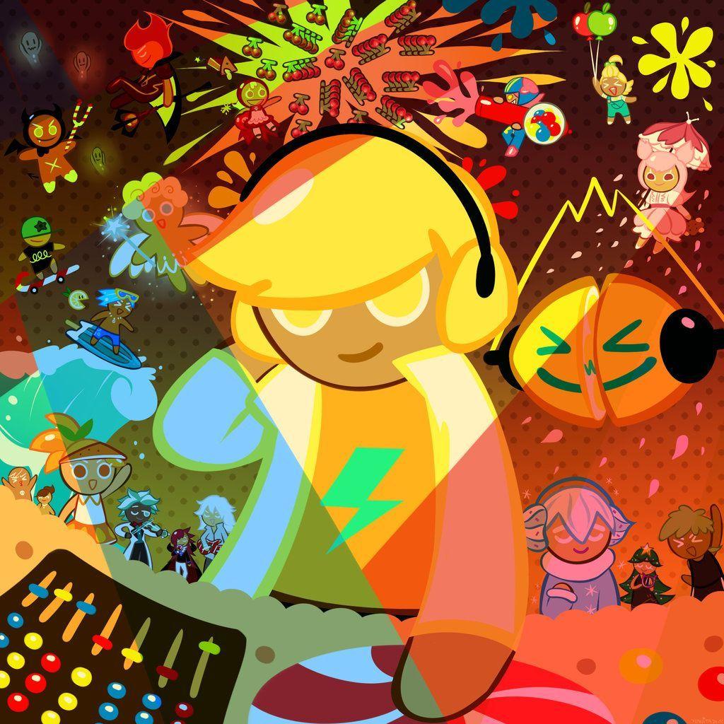 1024x1024 Cookie Run. Lemon Cookie. DJ. Wallpaper. Cookie run, Lemon