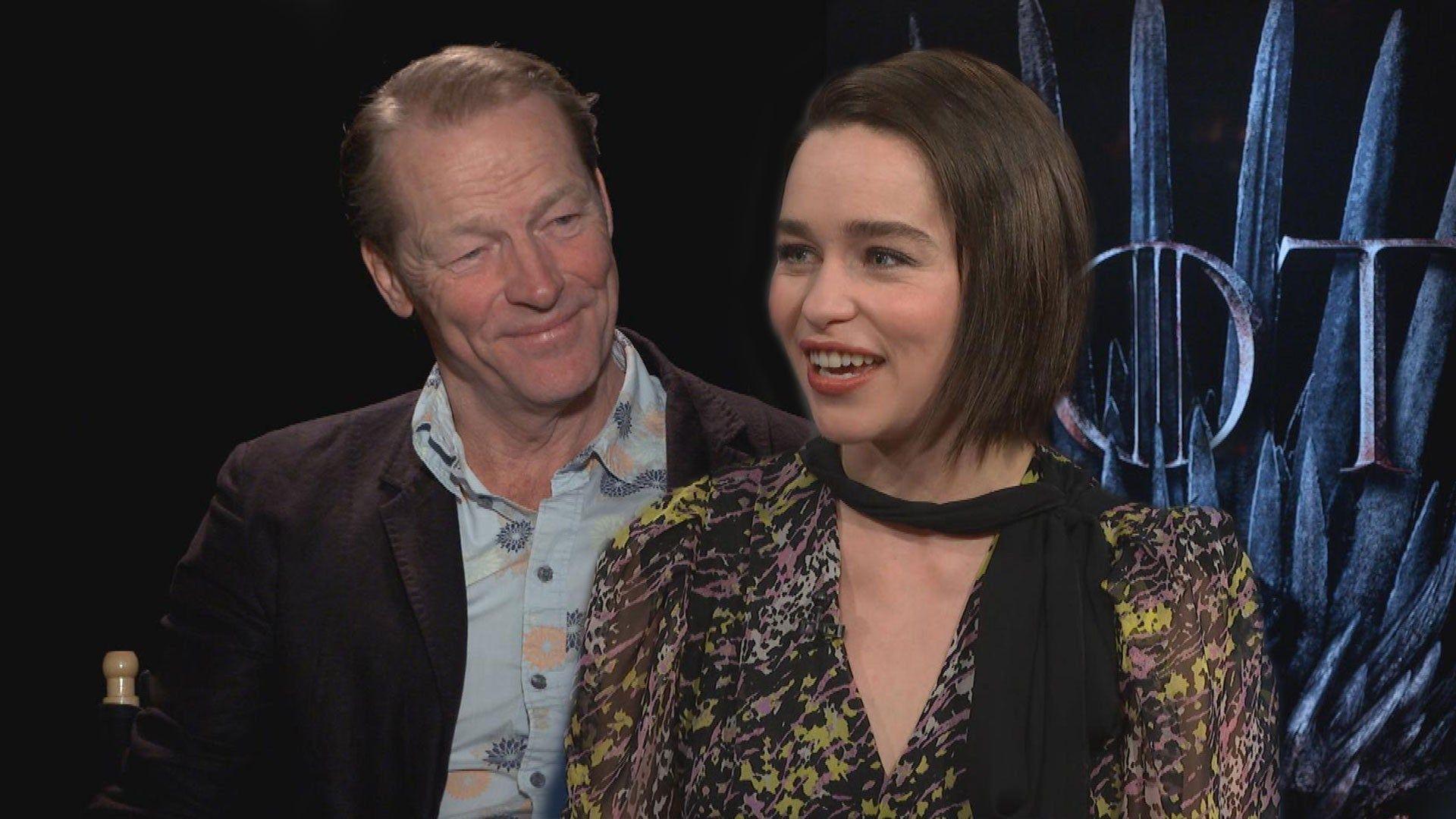 1920x1080 Game Of Thrones' Star Iain Glen Says Co Star Emilia Clarke 'Went