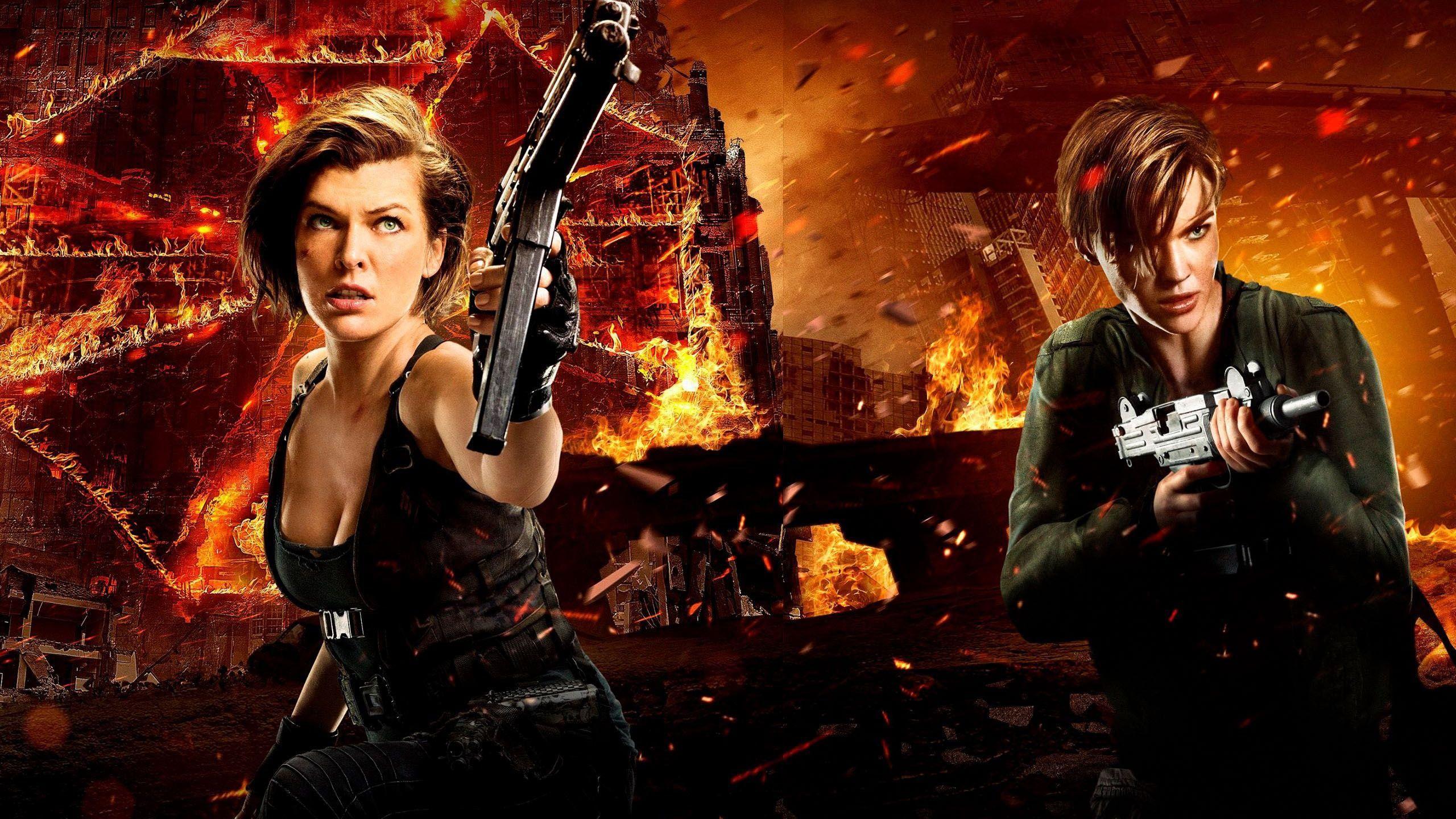 2560x1440 Enjoyable 8. Resident evil, Milla jovovich