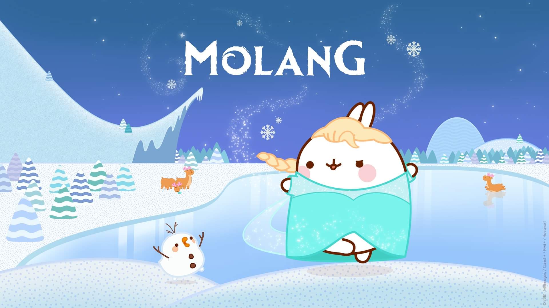 1920x1080 Frozen Desktop Wallpaper