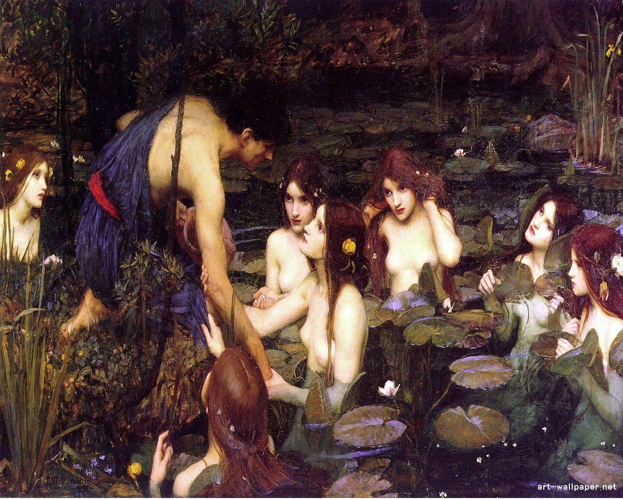 1280x1024 John Waterhouse Paintings. John William Waterhouse Wallpaper