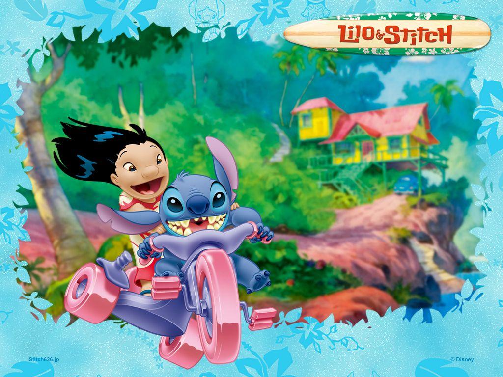 1024x768 Lilo And Stitch, High Definition Background, Rein Gostage