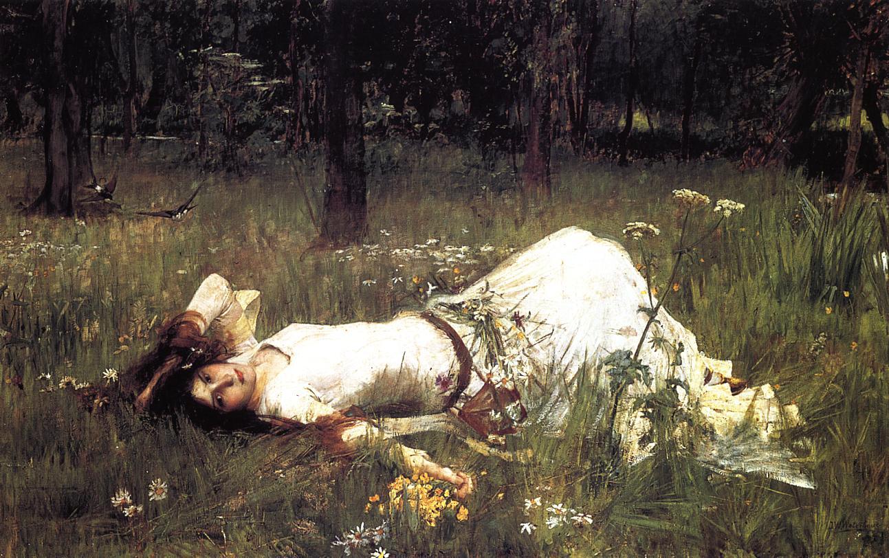 1293x812 PAINTING John William Waterhouse FOR YOUR WALLPAPER