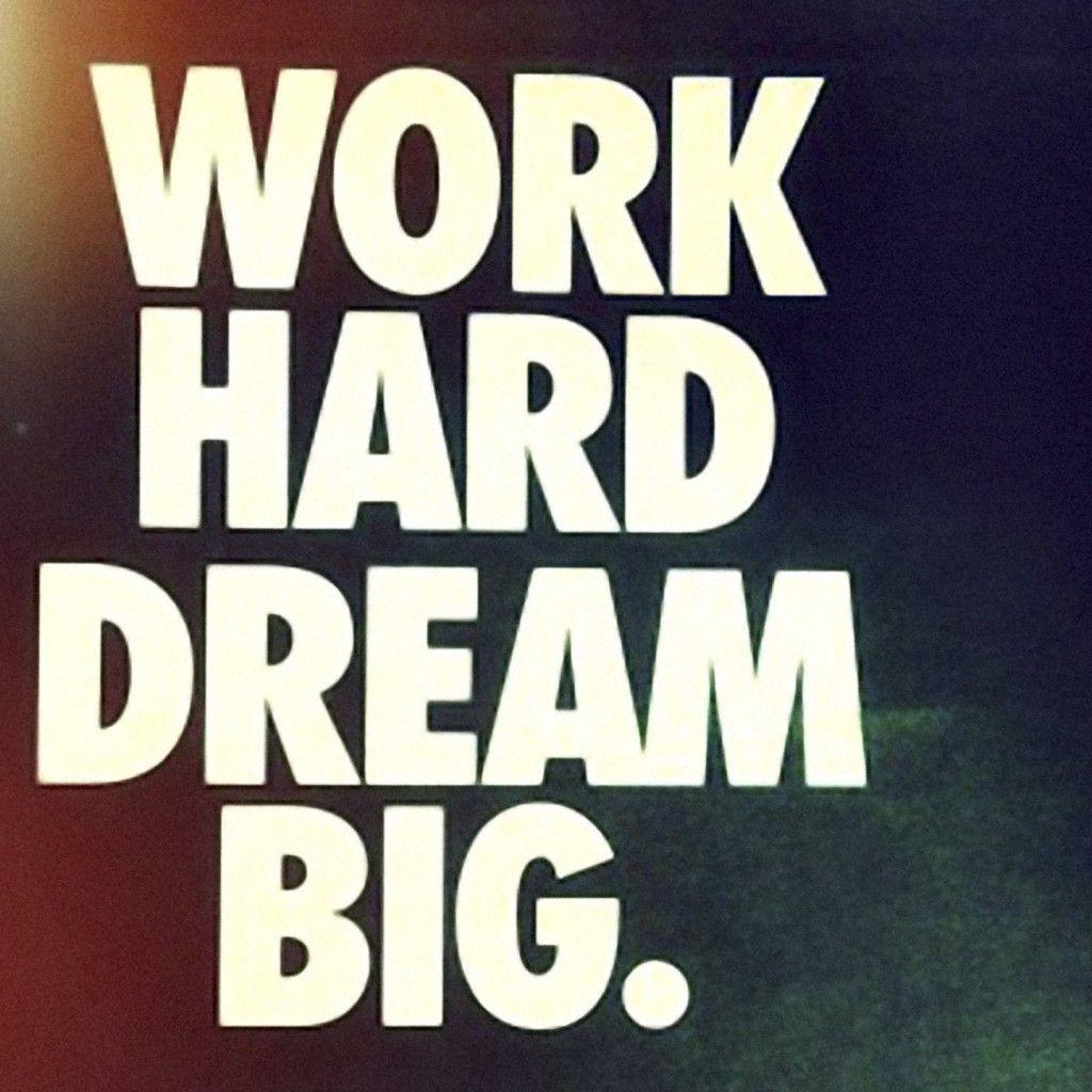 1024x1024 Wokr Hard Dream Big iPad Wallpaper Free Download