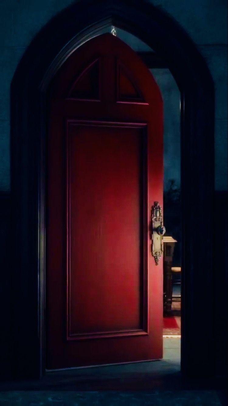 750x1334 The Red Room in The Haunting of Hill House #thehaunting #haunting #hillhouse #redroom. House on a hill, House