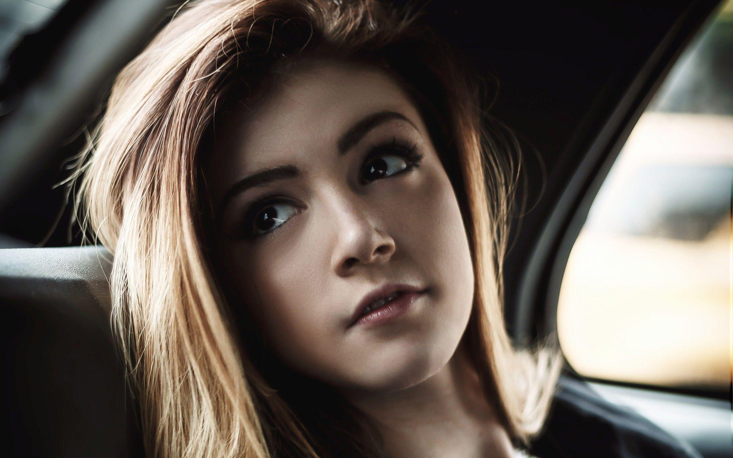2560x1600 #celebrity, #inside a car, #Chrissy Costanza, #music, #band, #car interior, #women, #Against The Current, #singer, wallpaper. Mocah.org HD Wallpaper