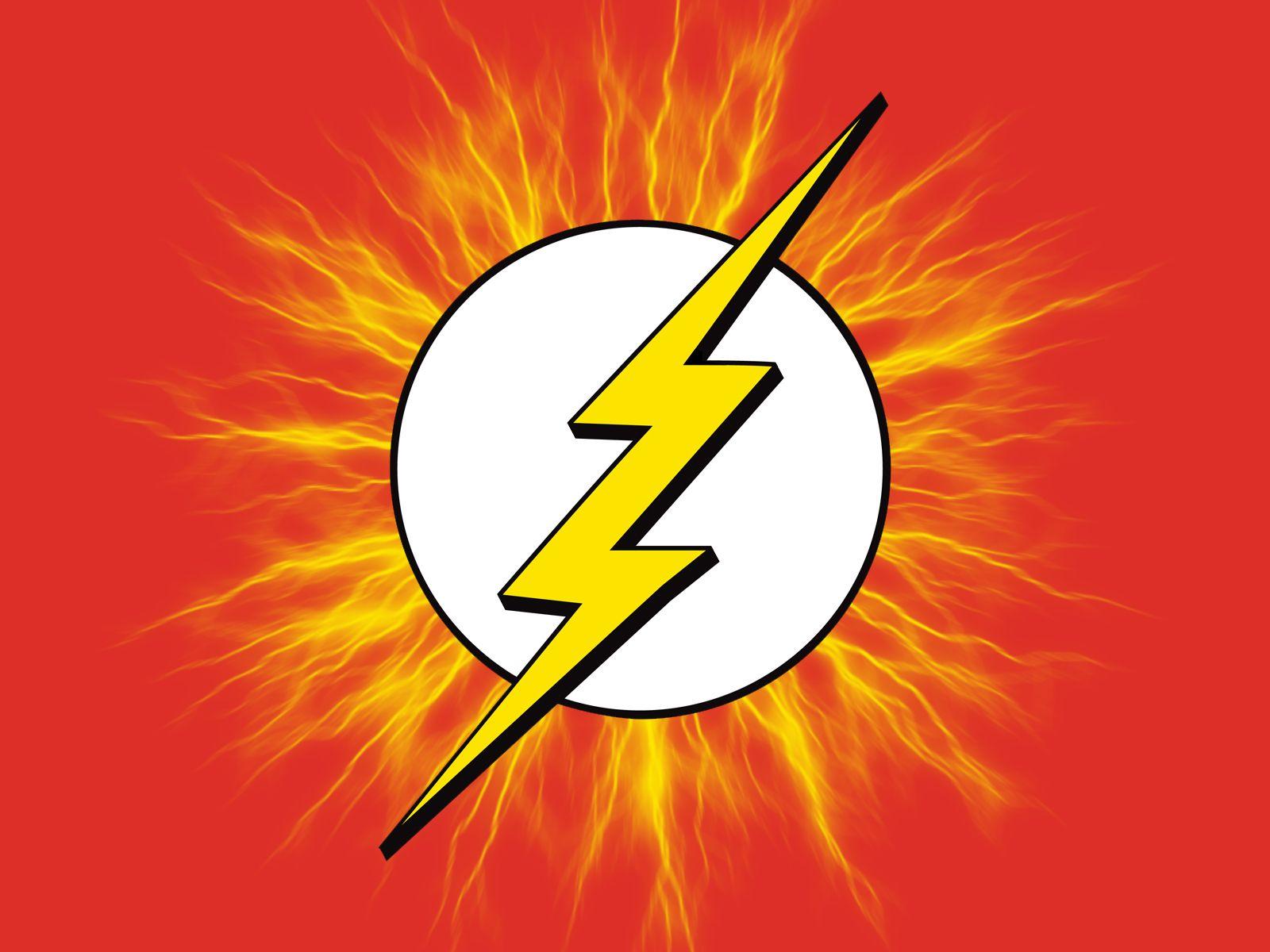 1600x1200 The Flash Symbol Wallpaper