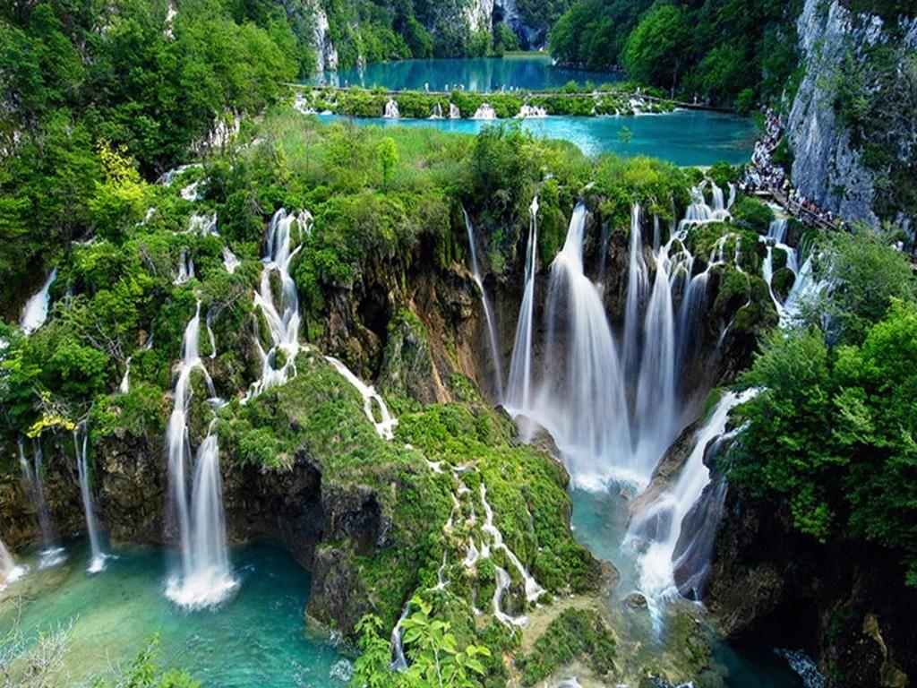 1024x768 Plitvice lakes croatia wallpaperx768