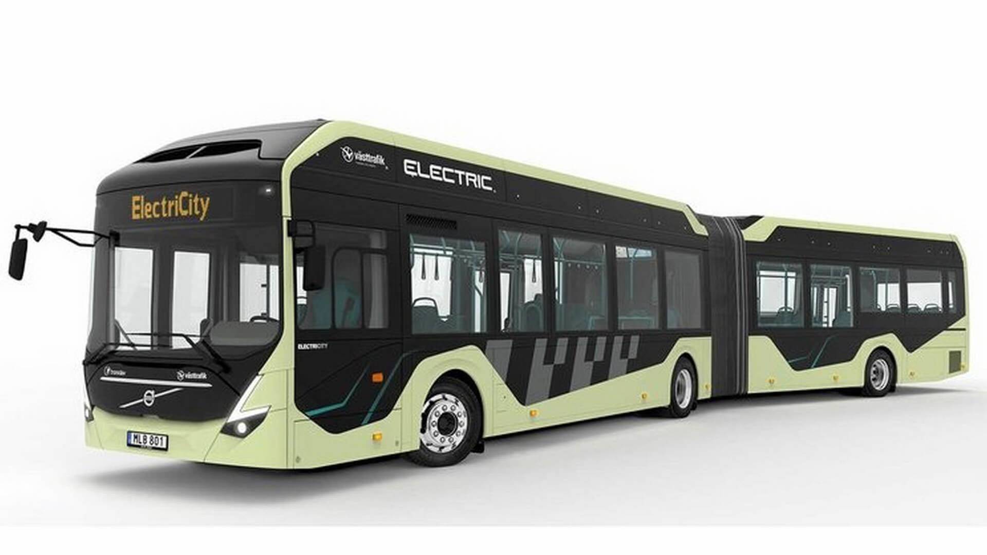 1920x1080 Volvo electric articulated bus