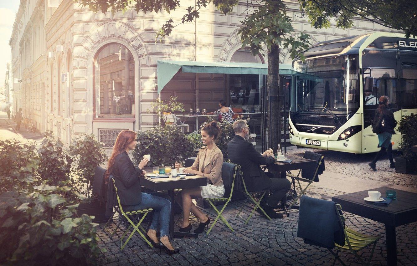1332x850 Wallpaper Volvo, Volvo, Gothenburg, electric bus, Gothenburg