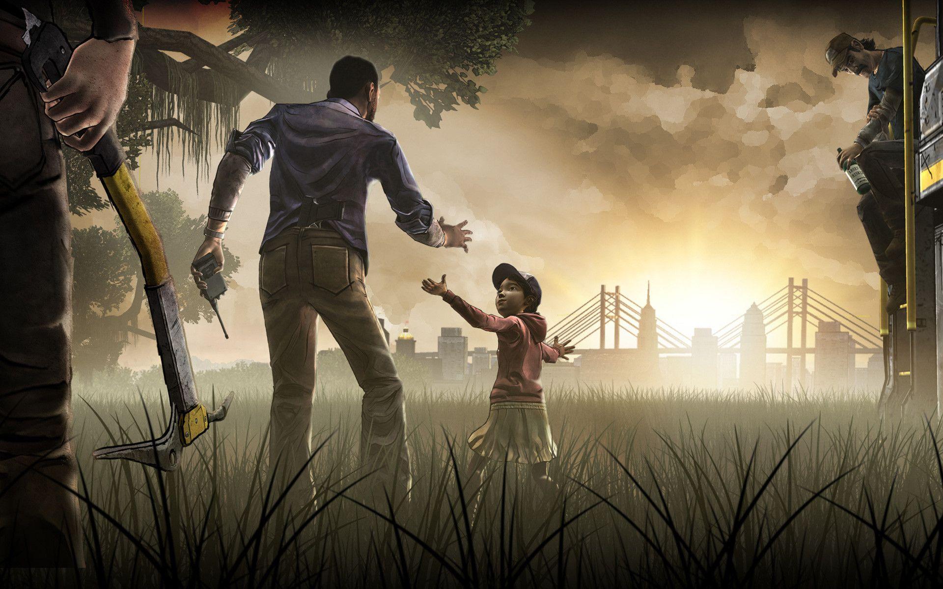 1920x1200 The Walking Dead Game Wallpaper