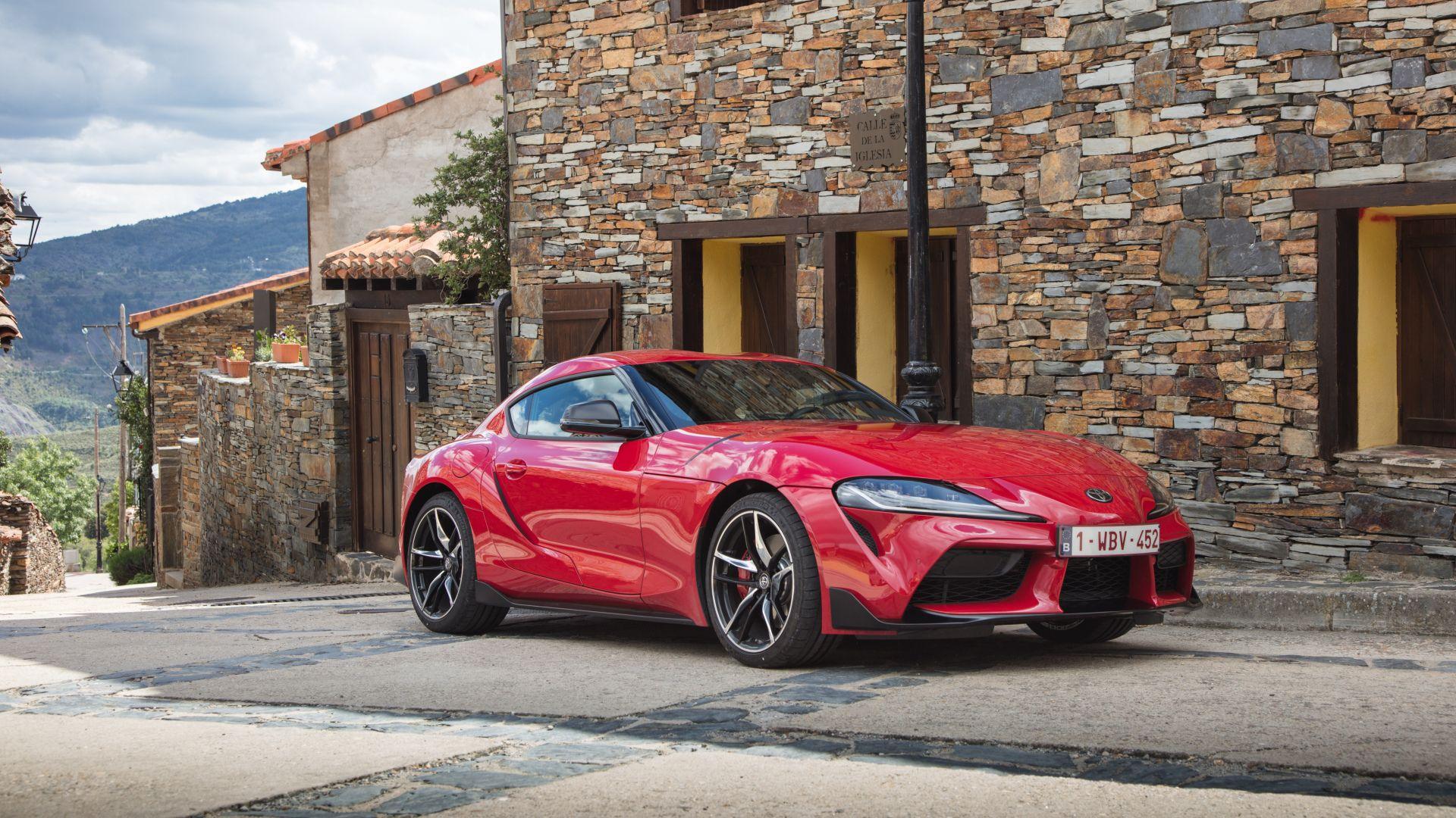 1920x1080 Toyota GR Supra 2019. Desktop wallpaper. 1920x1080