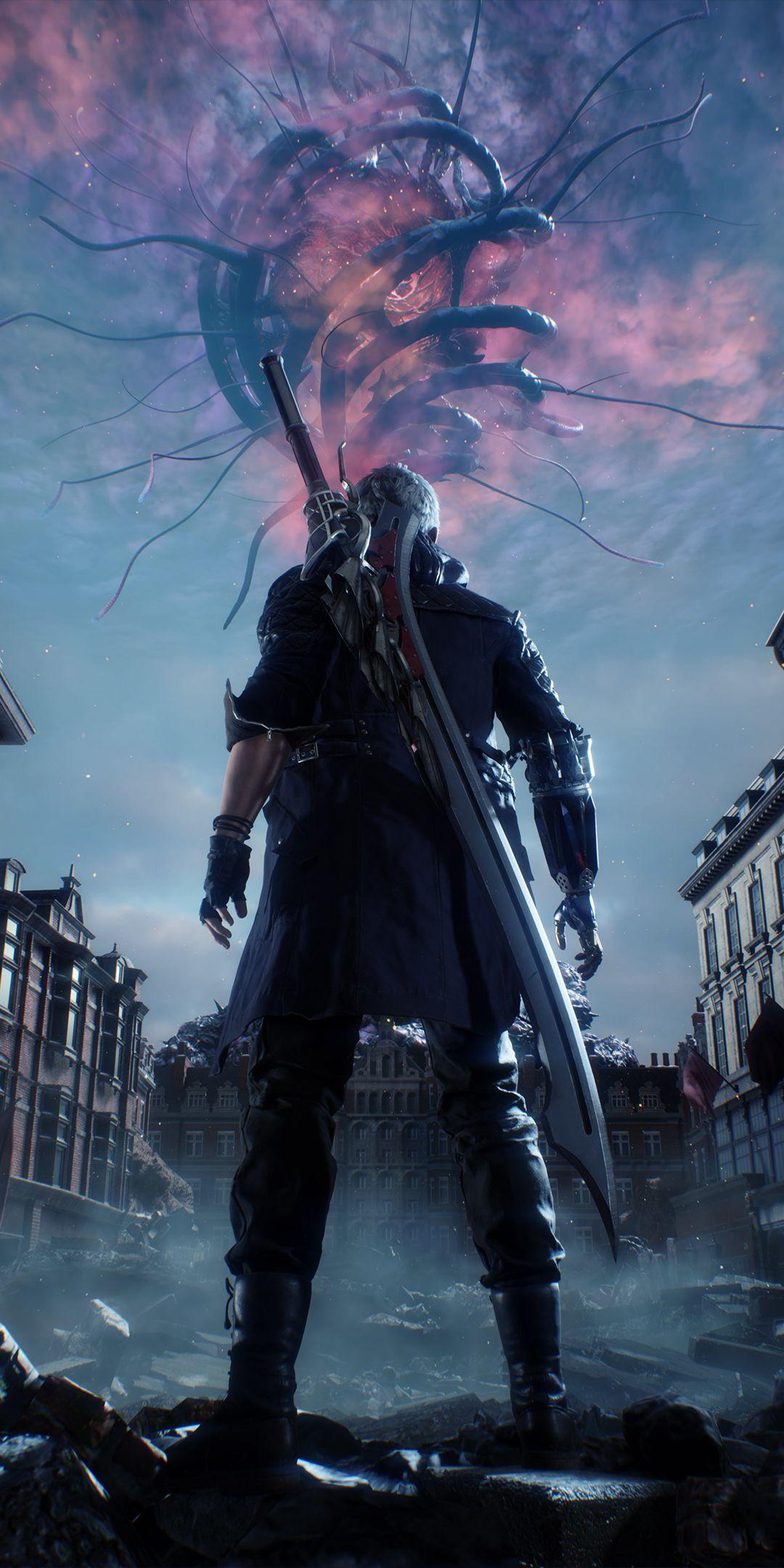 1080x2160 Devil May Cry 5 Phone Wallpaper