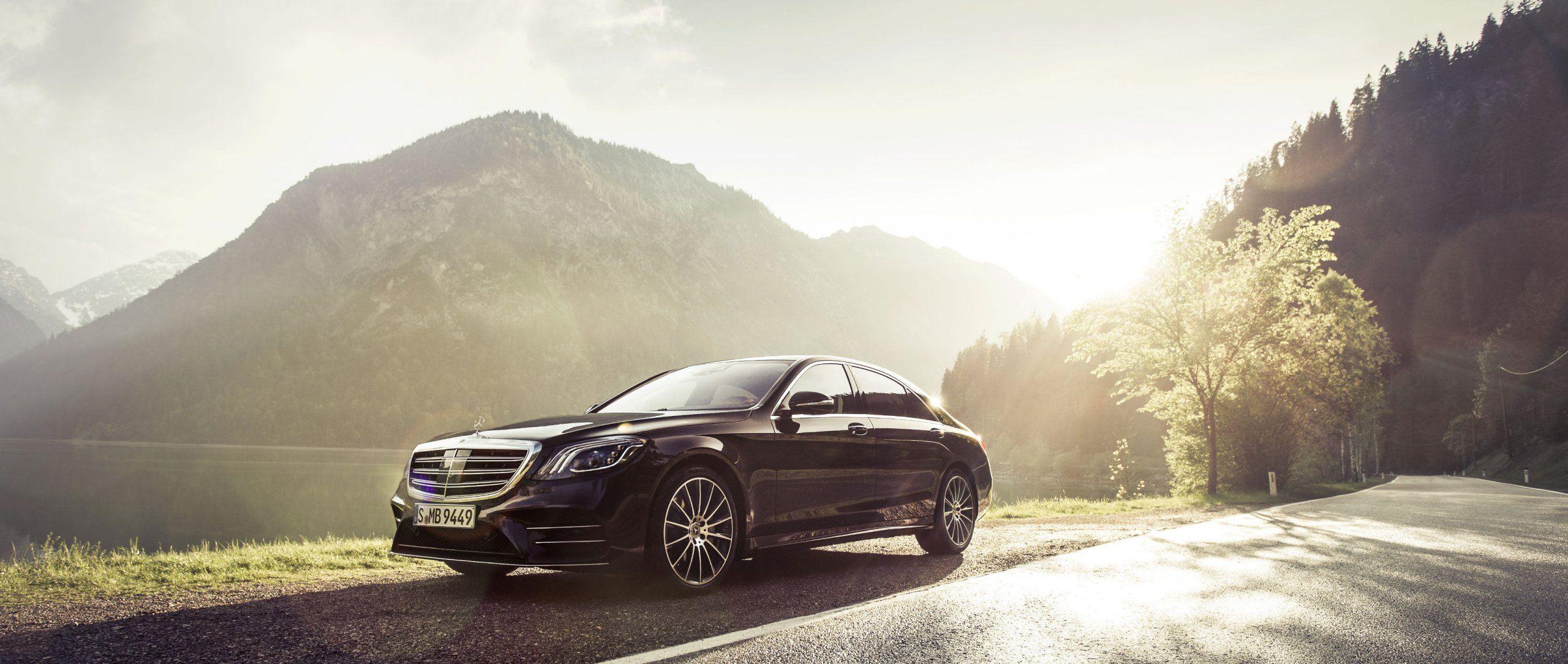 2560x1084 Mercedes Benz S Class Wallpaper. #MBsocialcar