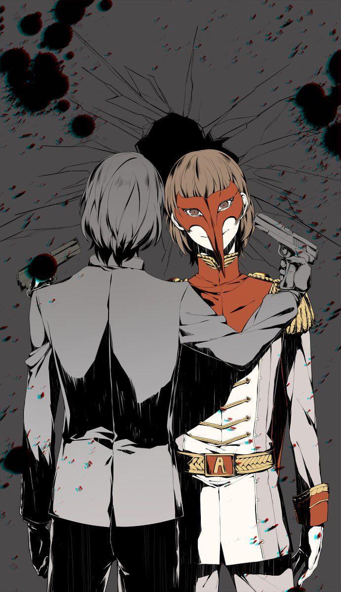 691x1200 Beyond the Veil: Goro Akechi