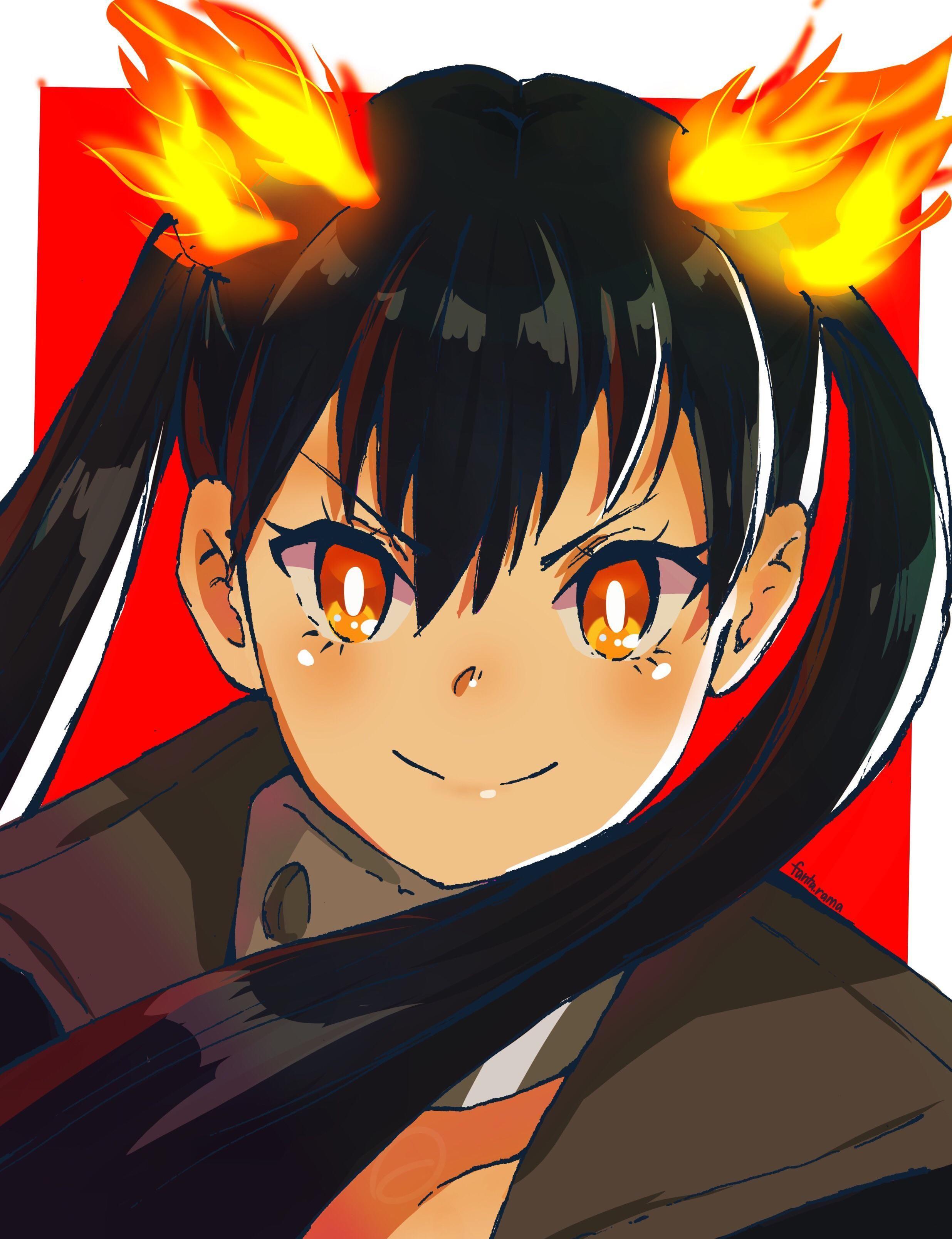 2471x3216 My Fanart của Tamaki From Fire Force: anime.  Anime, Hình nền Anime, Anime Kawaii
