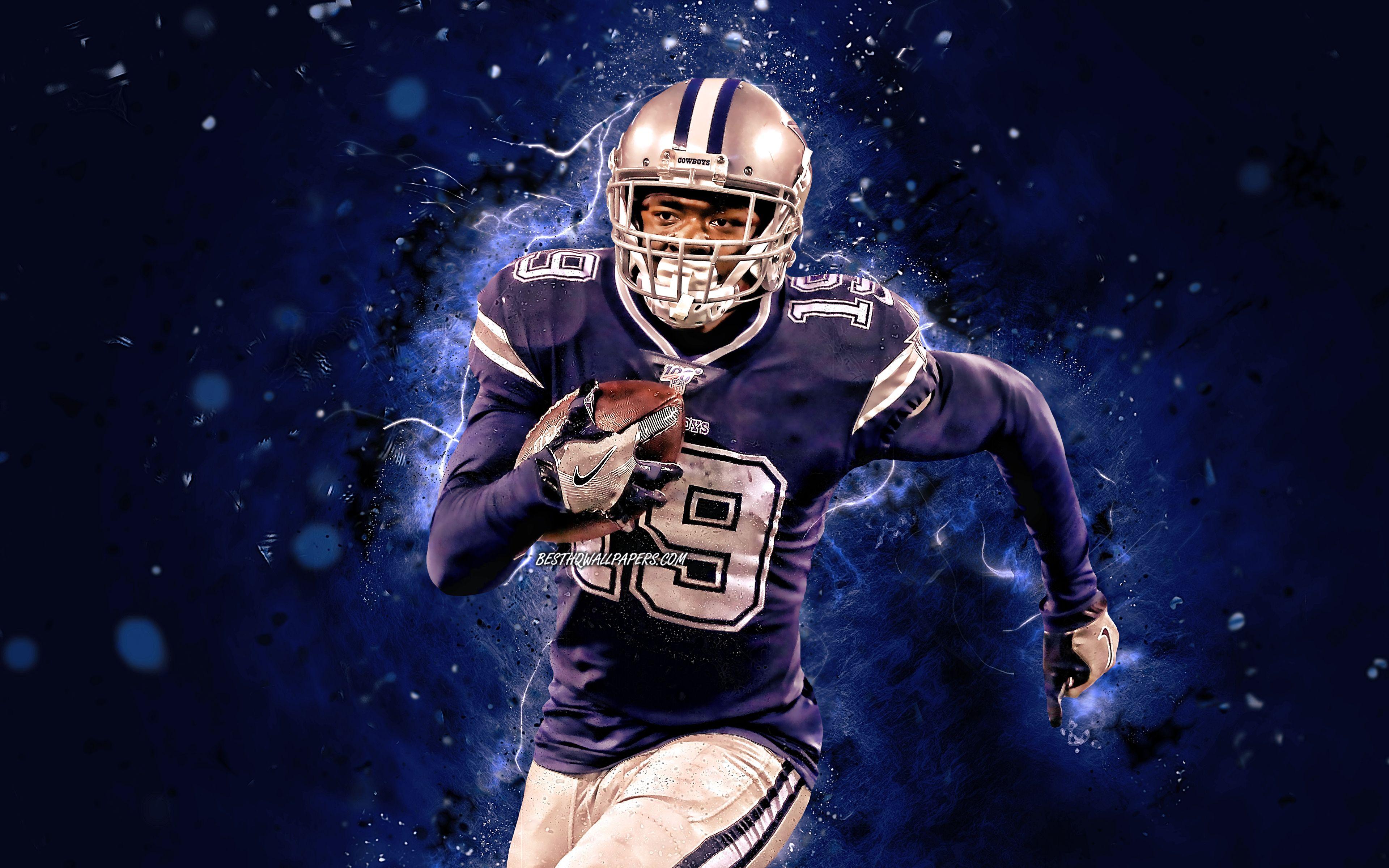3840x2400 Download wallpaper Amari Cooper, NFL, 4k, Dallas Cowboys