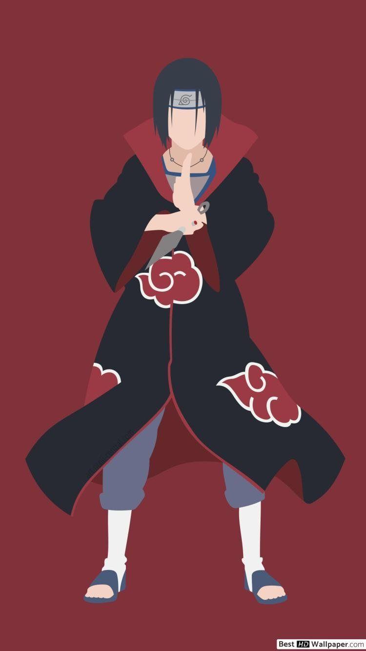 750x1334 High Quality iPhone 7 Itachi Wallpaper