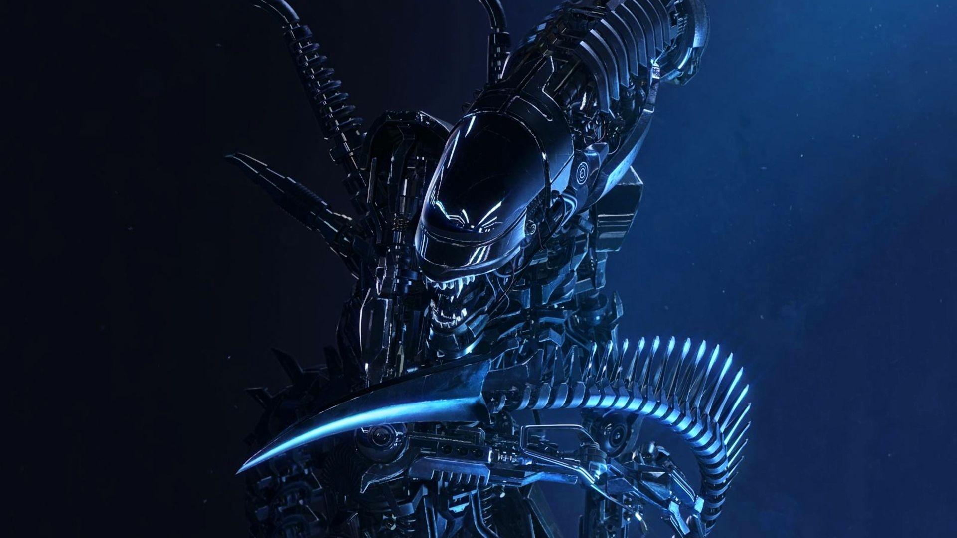 1920x1080 Space Alien Wallpaper