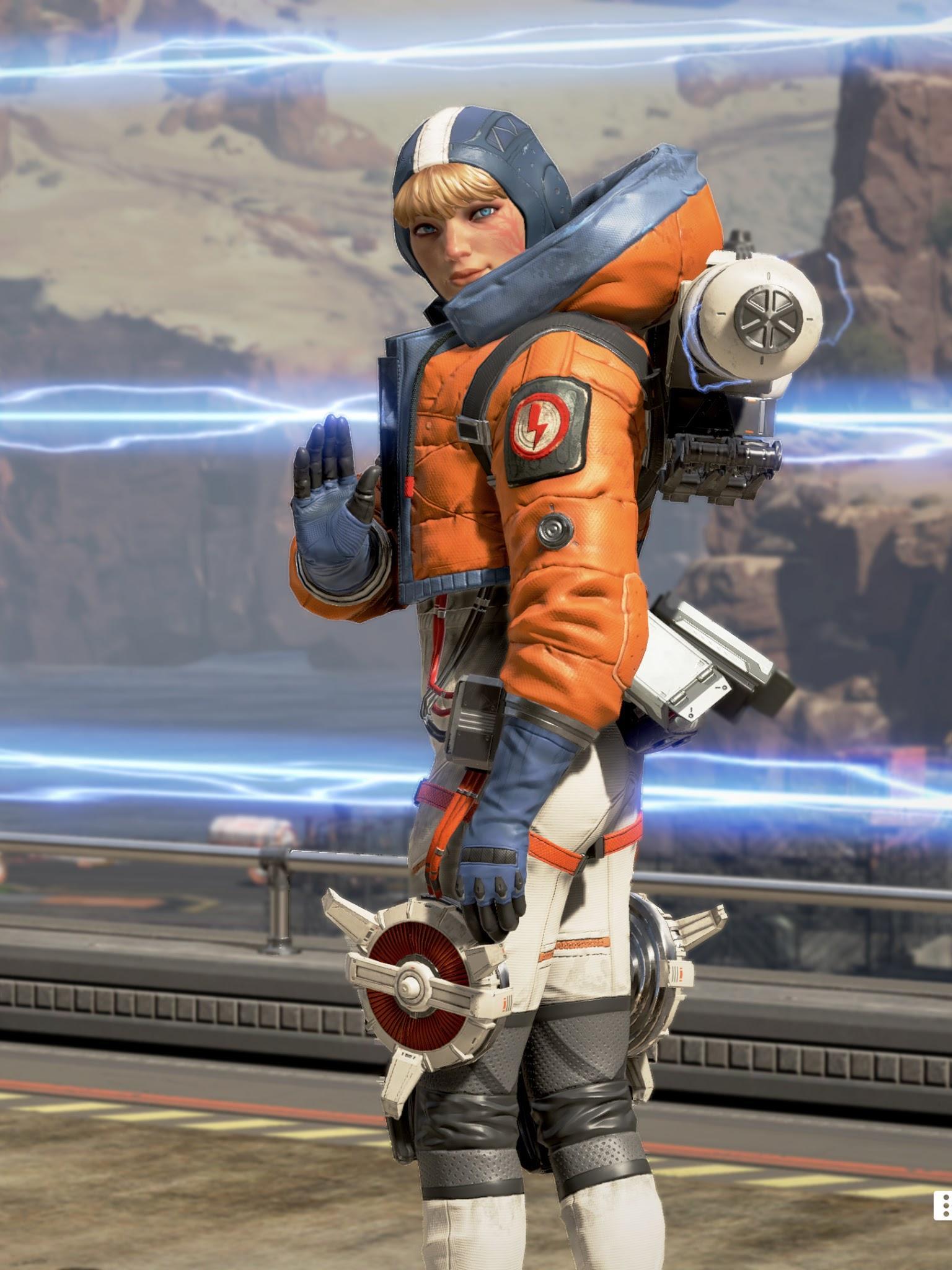 1536x2048 Wattson Apex Legends Wallpaper