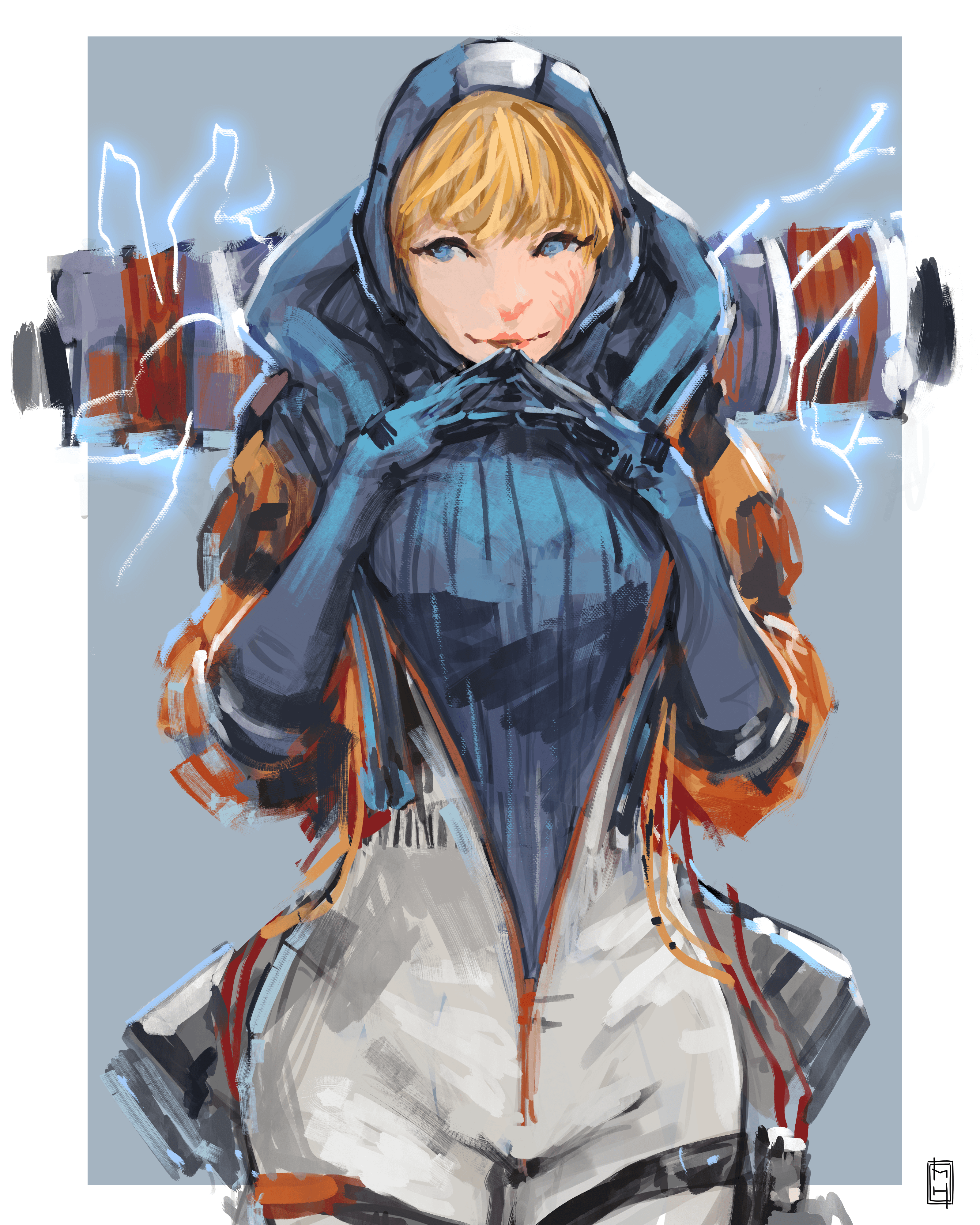 3200x4000 Apex Wattson Anime Wallpaper