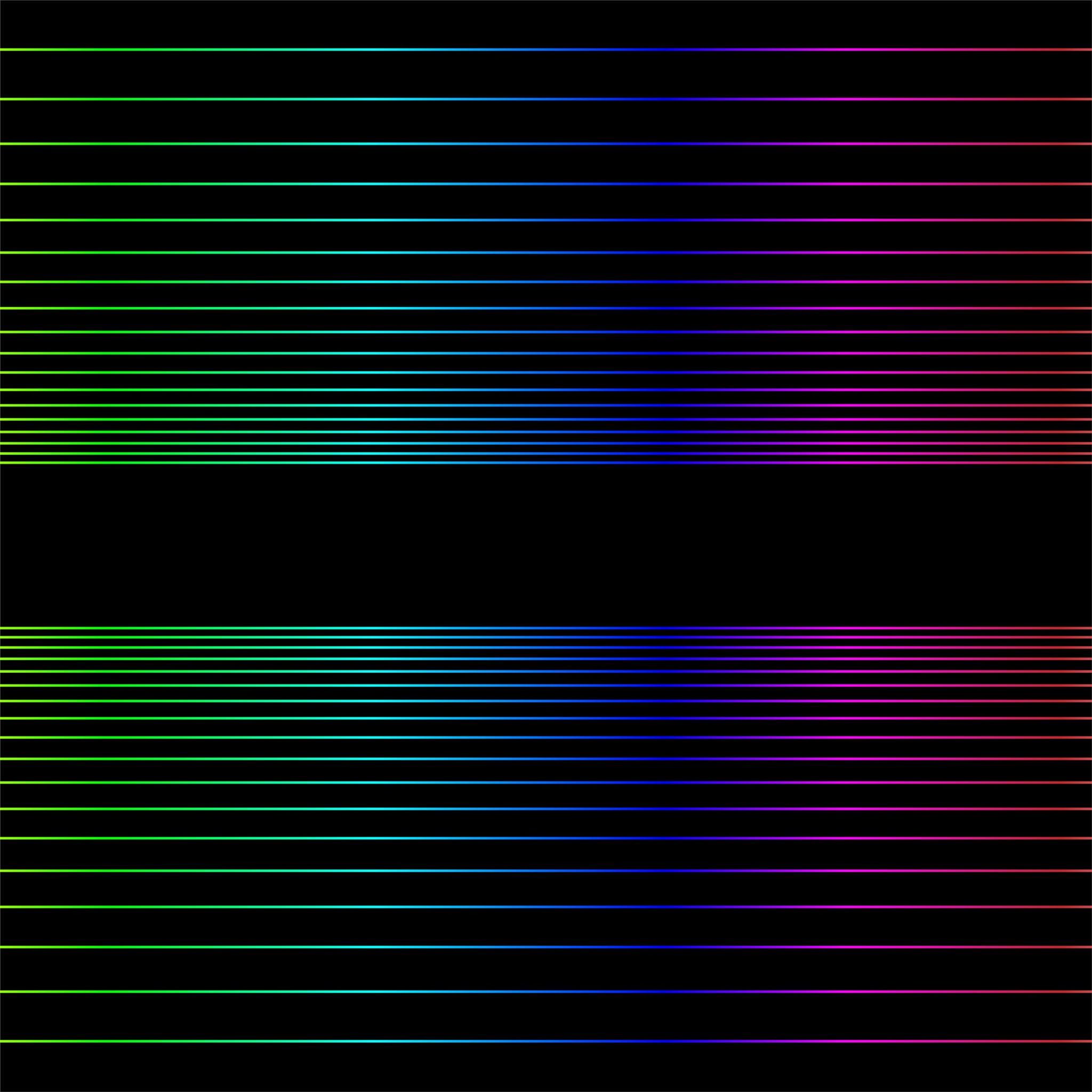2048x2048 retro wave gradient lines 8k iPad Air Wallpaper Free Download