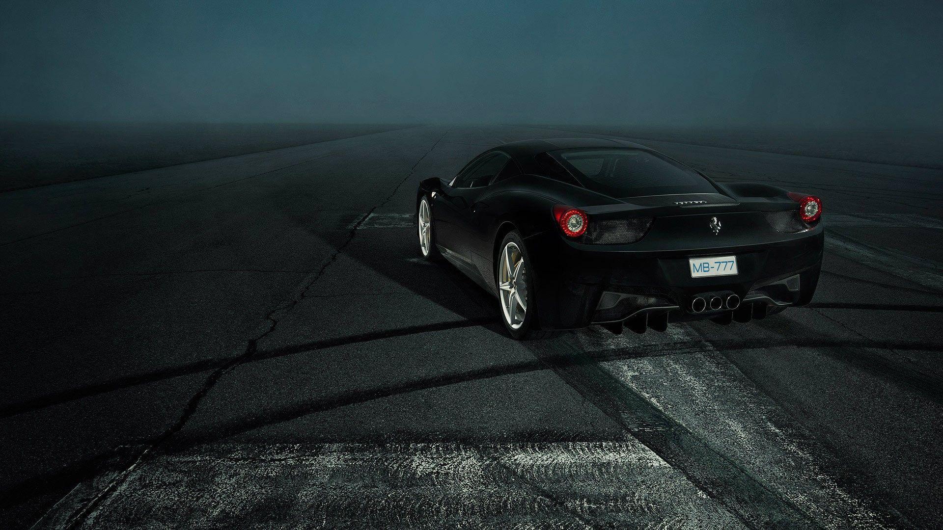 Dark Ferrari Wallpapers Top Free Dark Ferrari Backgrounds Wallpaperaccess