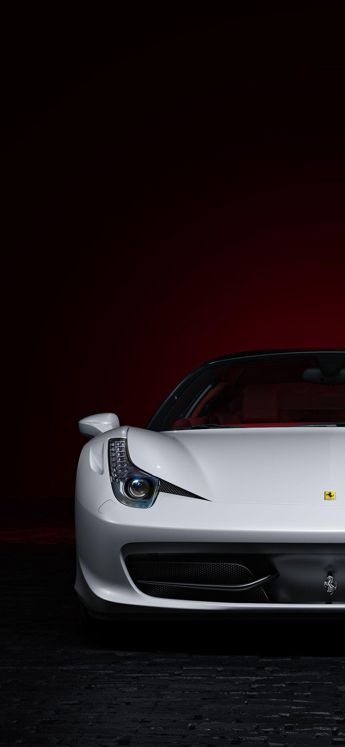 1125x2436 Ferrari White 4k iPhone XS, iPhone iPhone X HD 4k