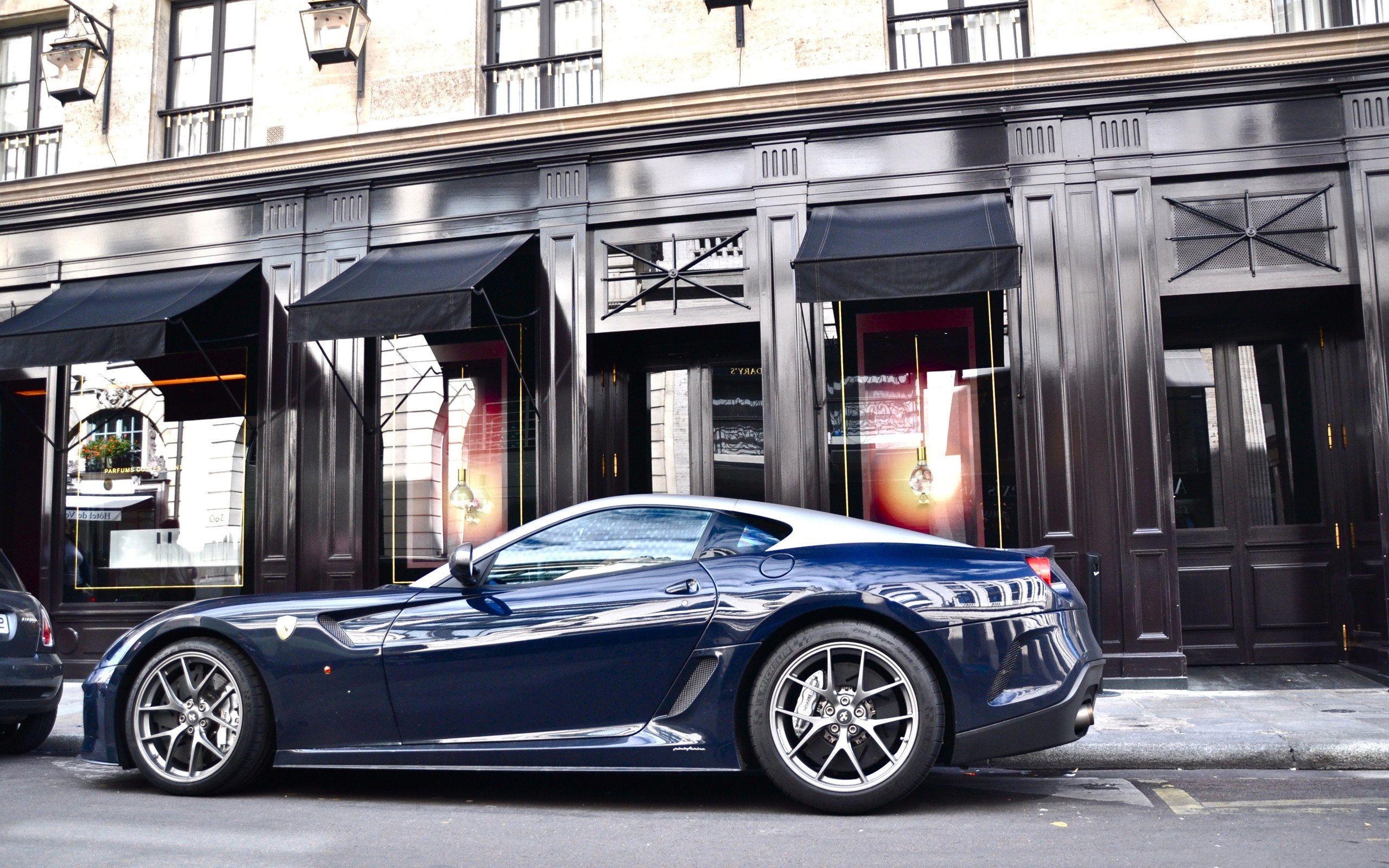 2560x1600 dark, Blue, Ferrari Wallpaper HD / Desktop and Mobile Background