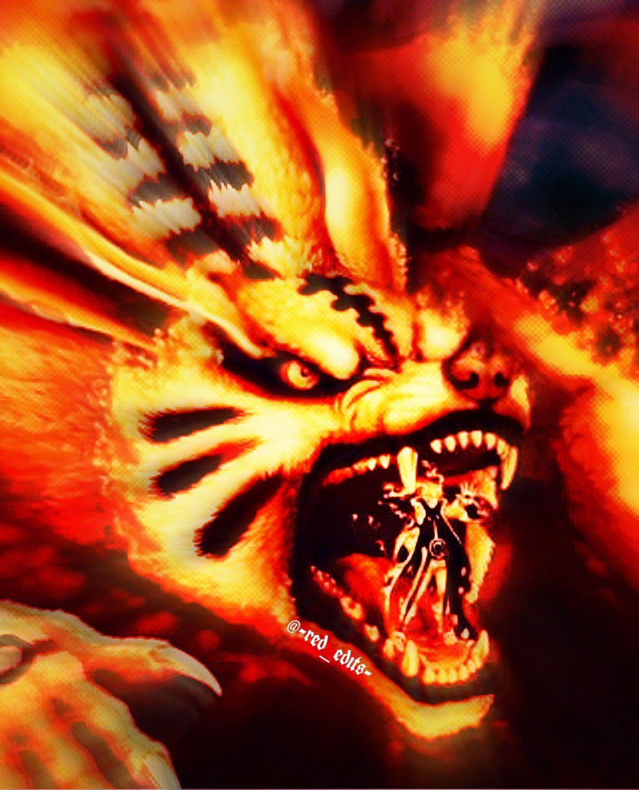 1242x1536 kurama #ninetales #ninetailedfox #kyubi #bijuu #naruto