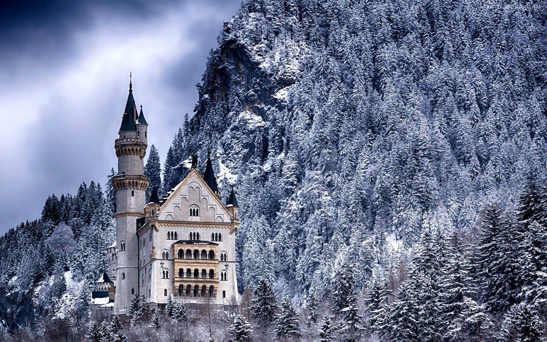 Winter Castle Wallpapers Top Free Winter Castle Backgrounds Wallpaperaccess