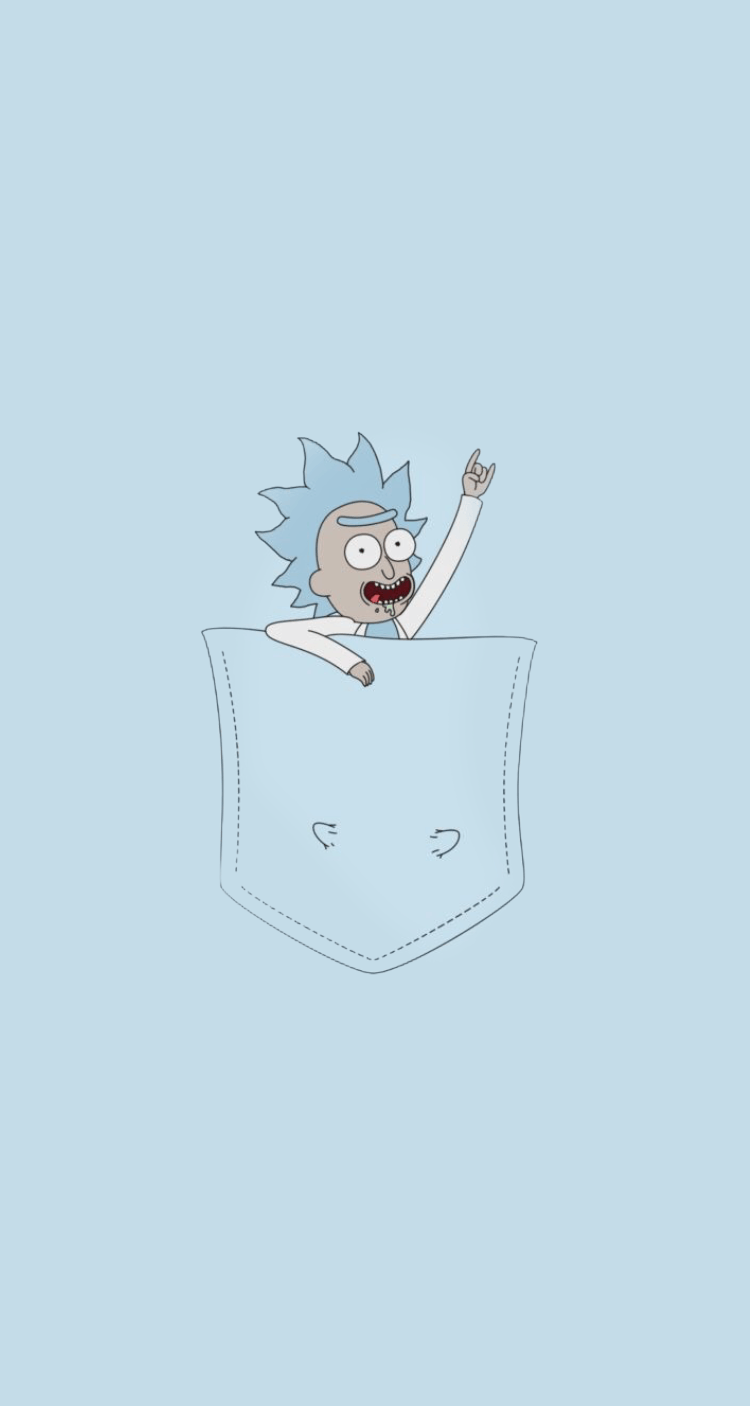 750x1406 Tiny Rick Wallpaper Rick and morty. Rick and Morty
