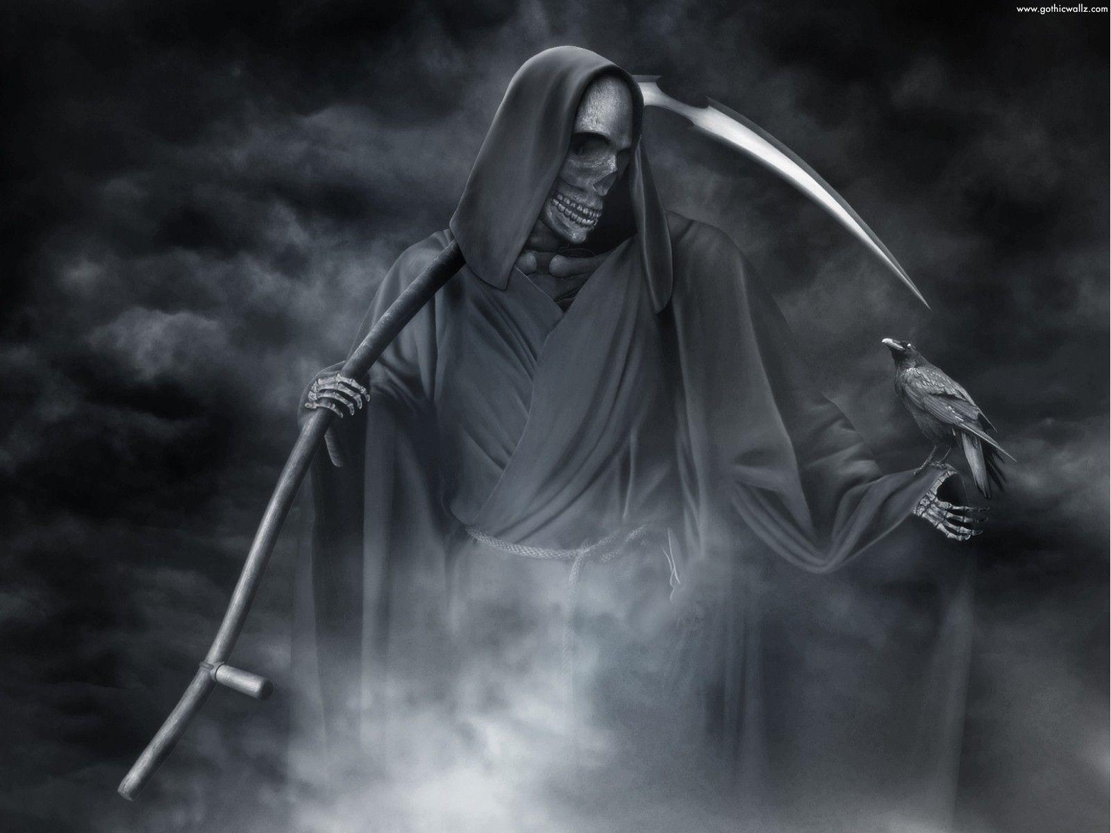 1600x1200 femal gothic grim repers. GothicWallz wallpaper wallpaper