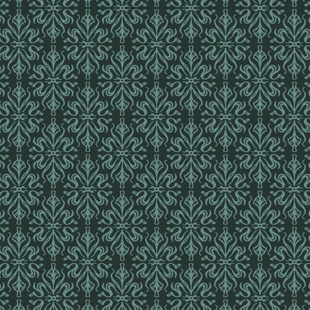 1000x1000 Ornate Wallpaper Style Pattern Photohop Brush, Download