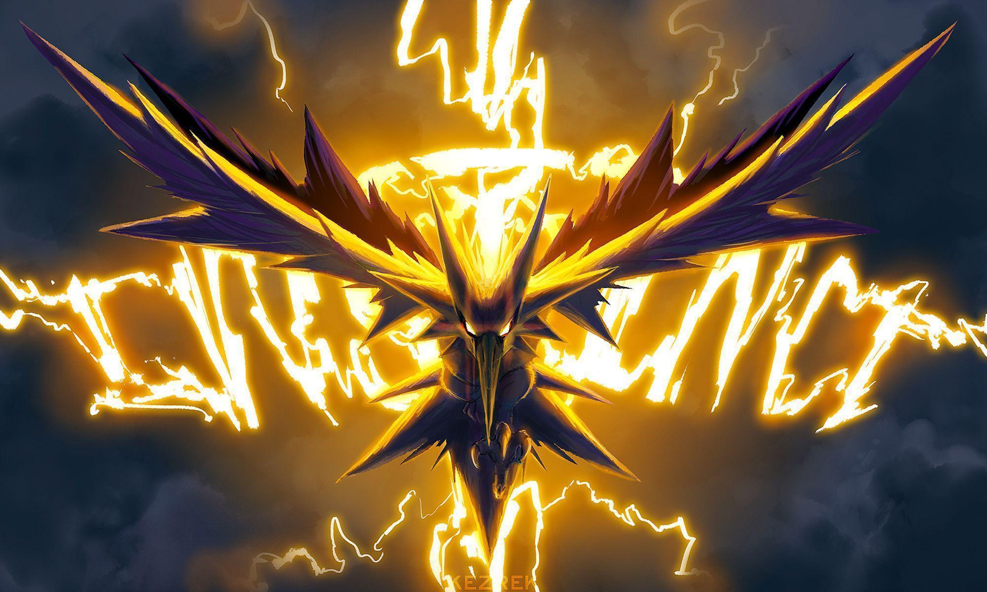 pokemon zapdos wallpaper