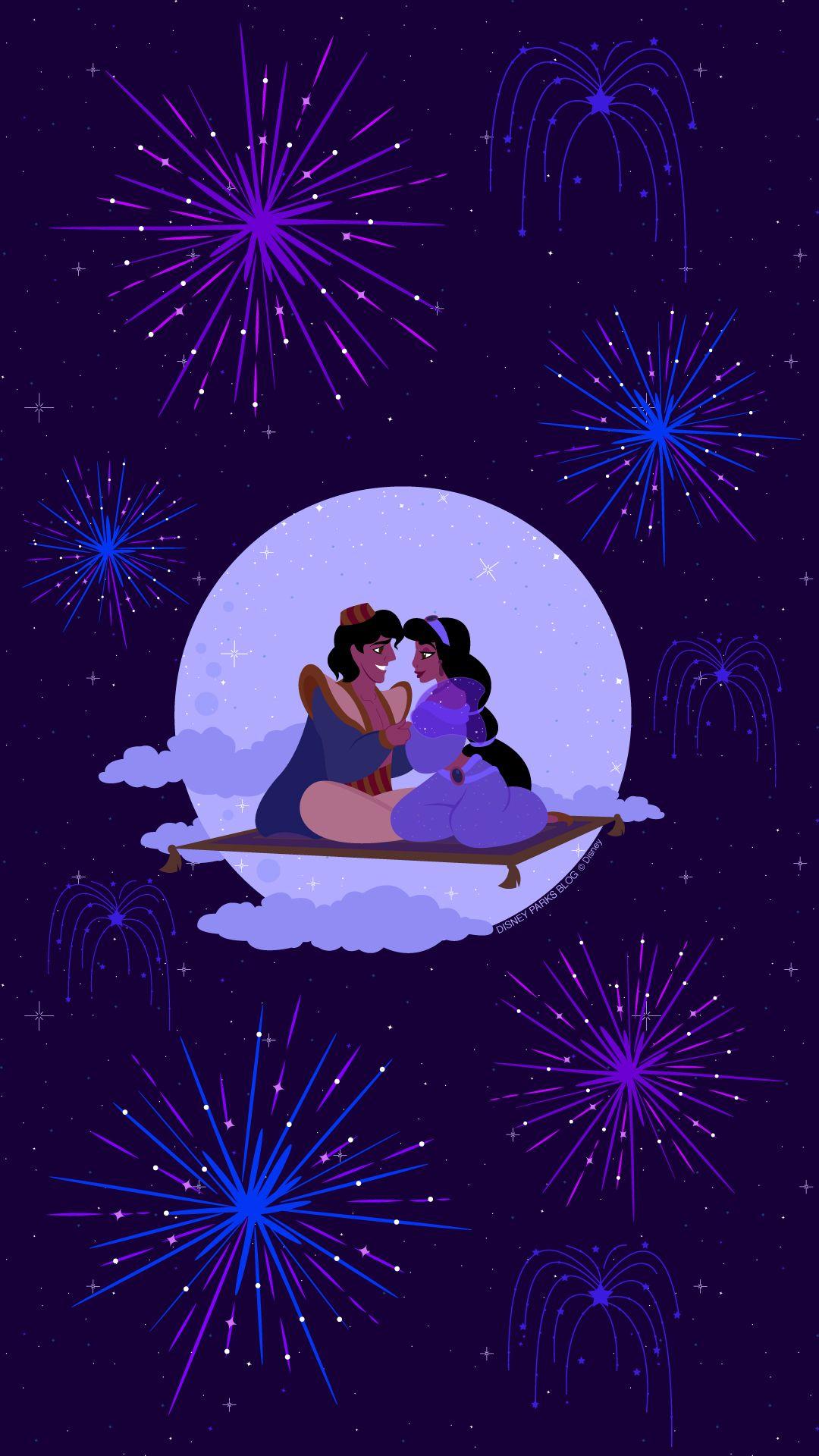 1080x1920 Ring In The New Year With Our Disney Fireworks Inspired Wallpaper
